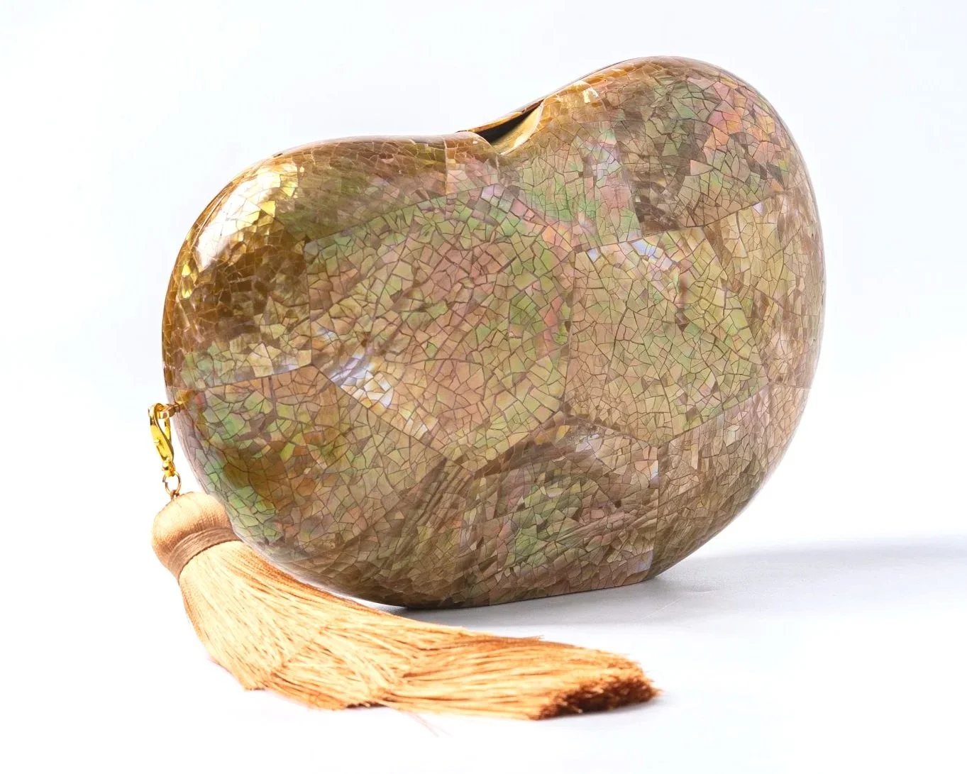 LUCIA Bean Minaudiere - Beige