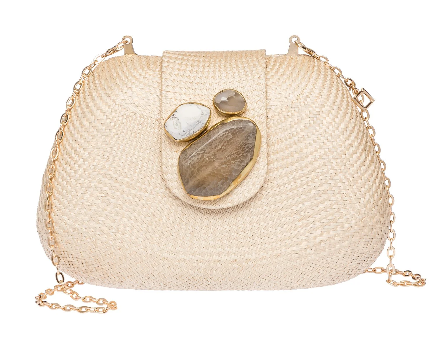 TAMU Bean Clutch - Cream