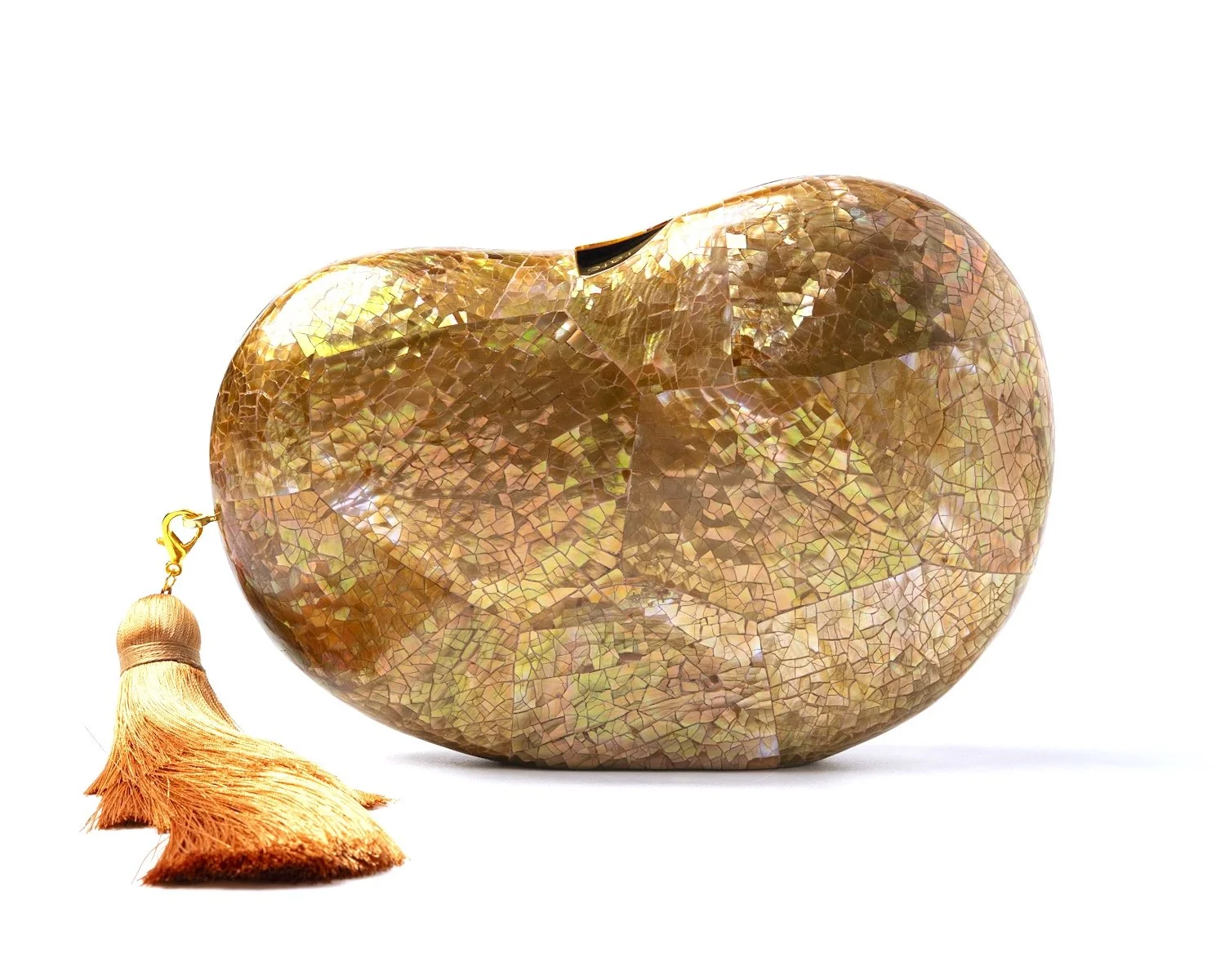 LUCIA Bean Minaudiere - Beige