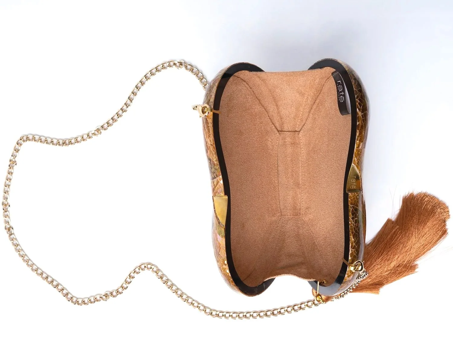 LUCIA Bean Minaudiere - Beige