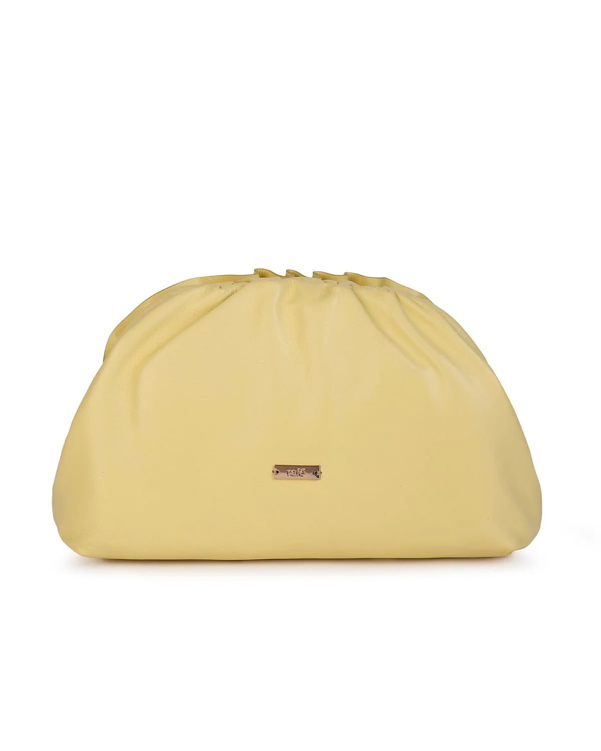 AYA Frame Clutch - Pale Yellow