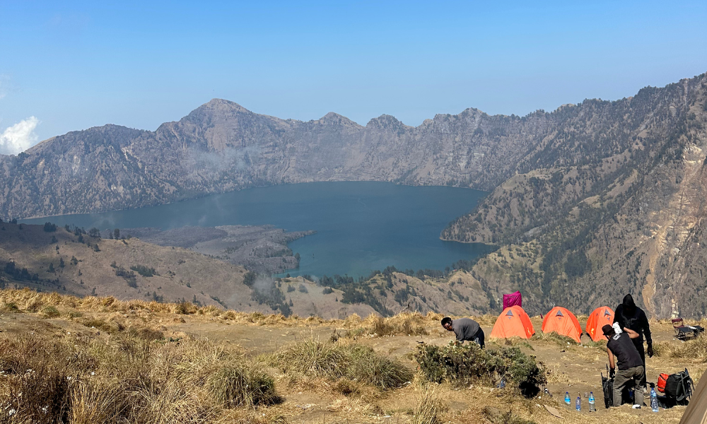 Camping in Indonesia