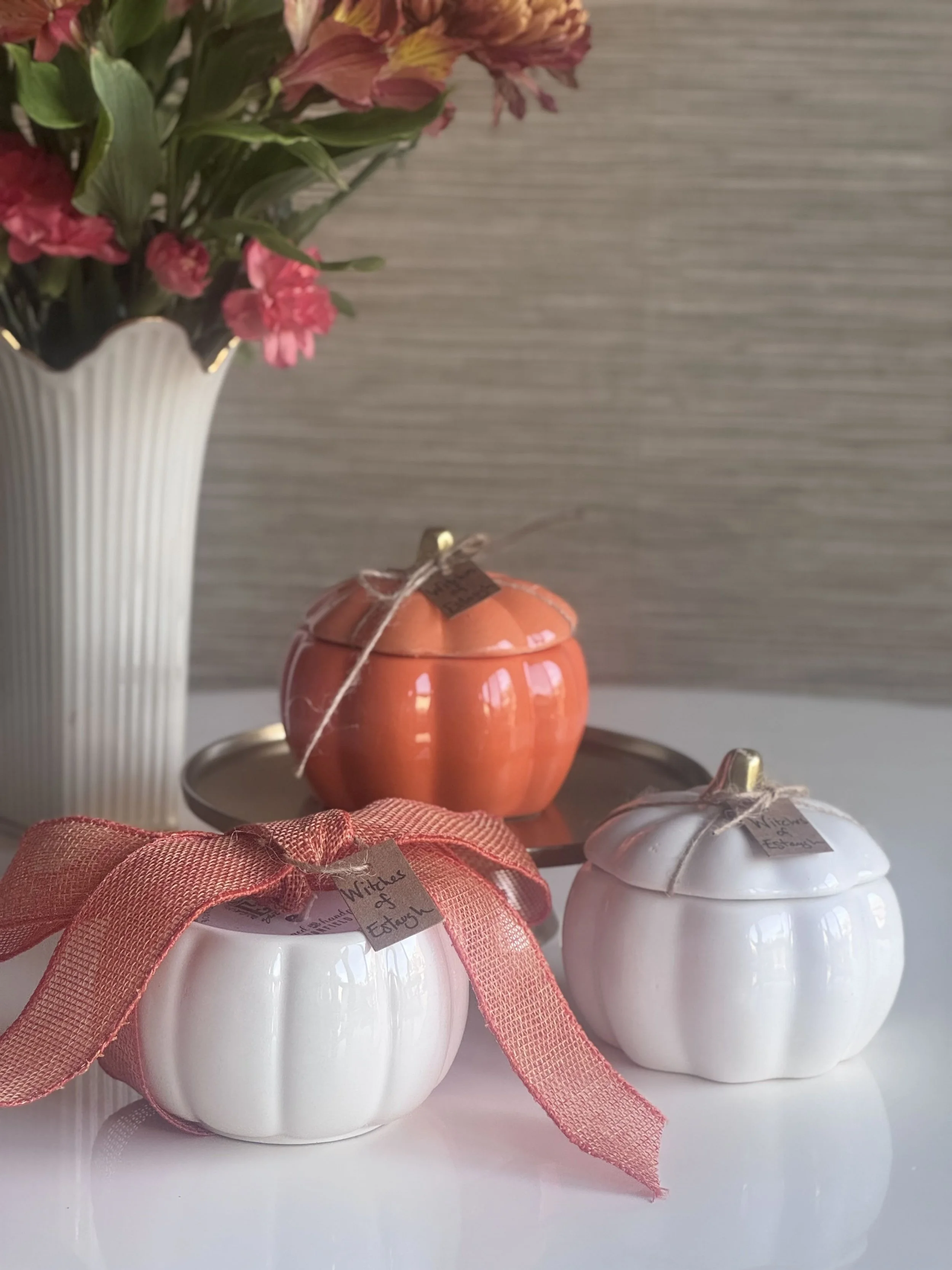 Witches of Estaugh Ceramic Pumpkin