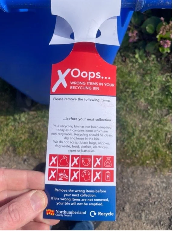 Three-Strike Rule for Recycling Introduced for Northumberland Holiday Cottage Owners