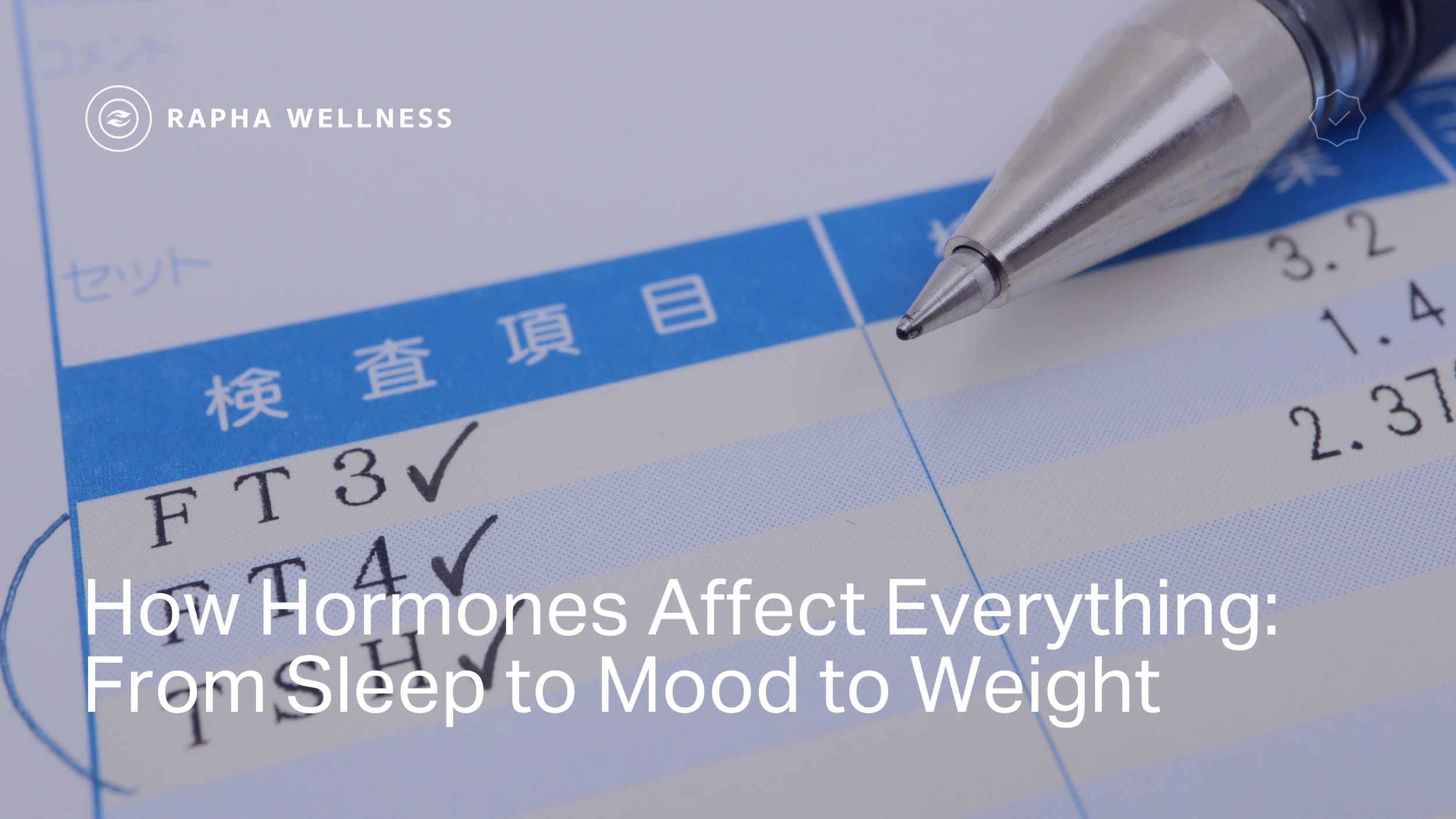 How Hormones Affect Everything: From Sleep to Mood to Weight