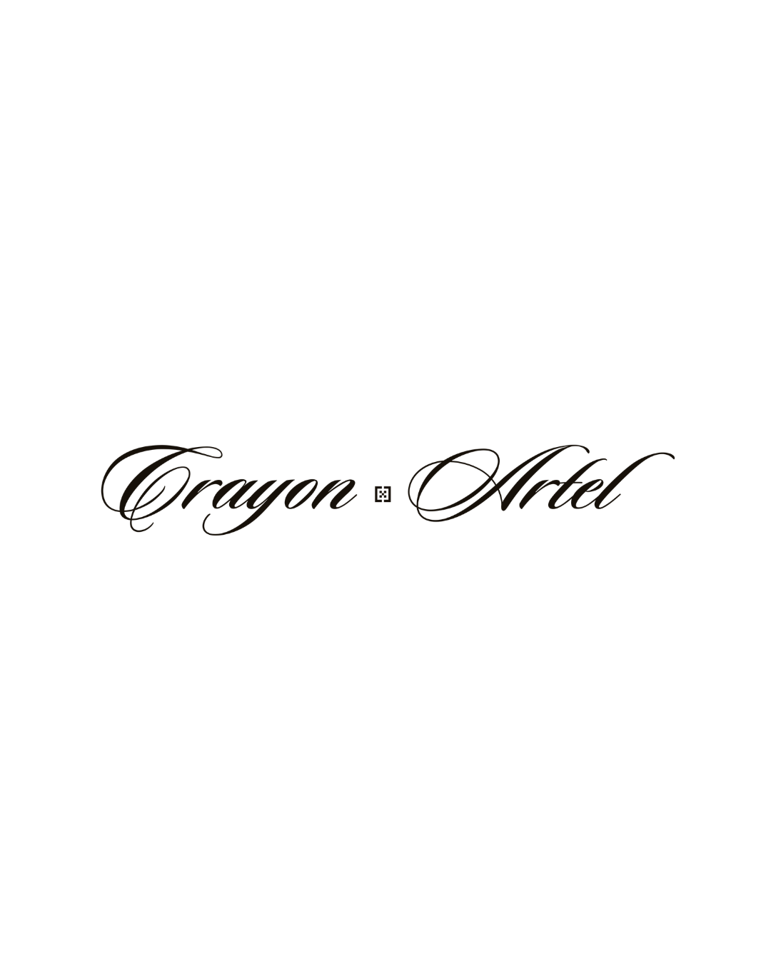 The text 'Dragon Artel' written in elegant, cursive black font on a white background.