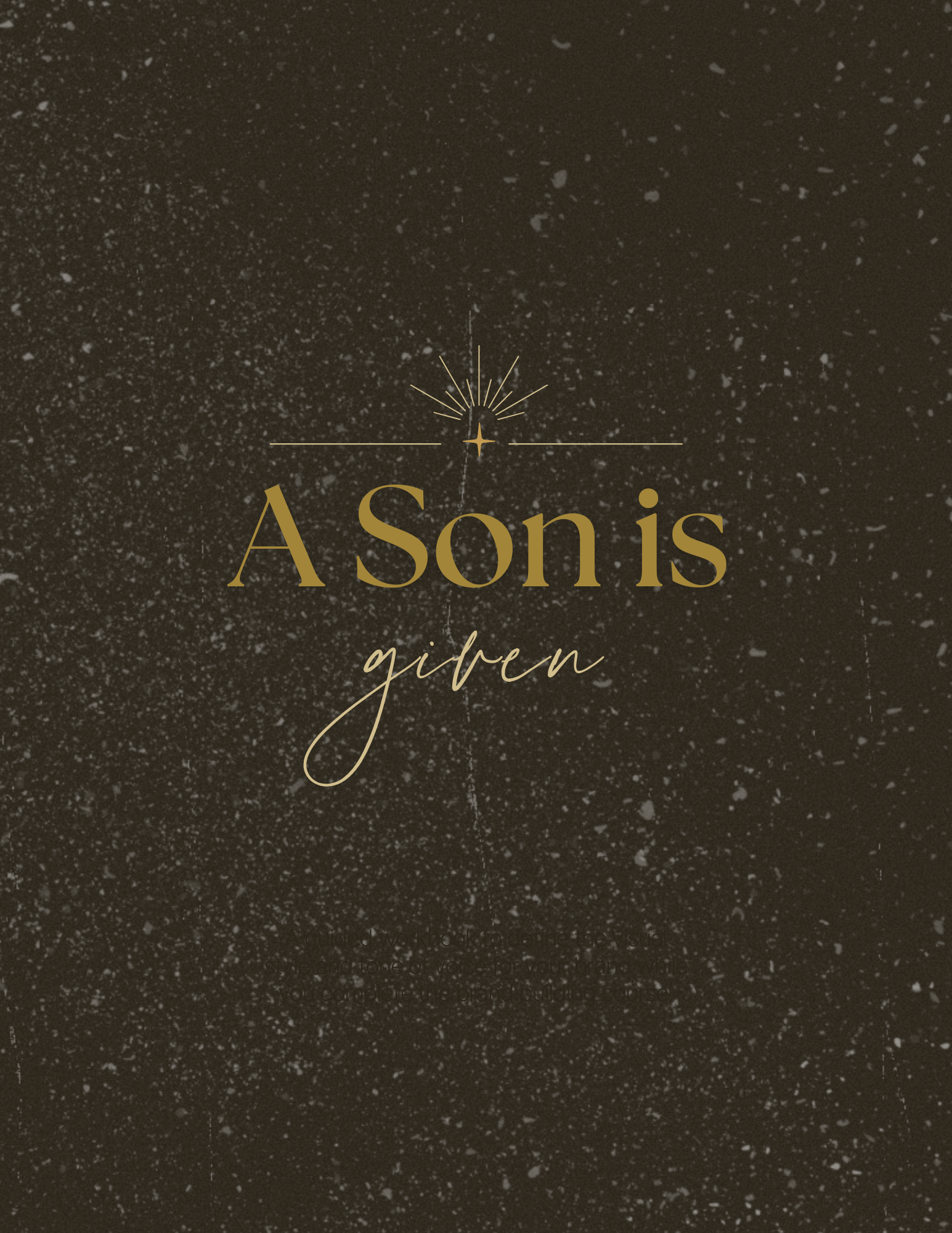 Day 3: A Son is Given