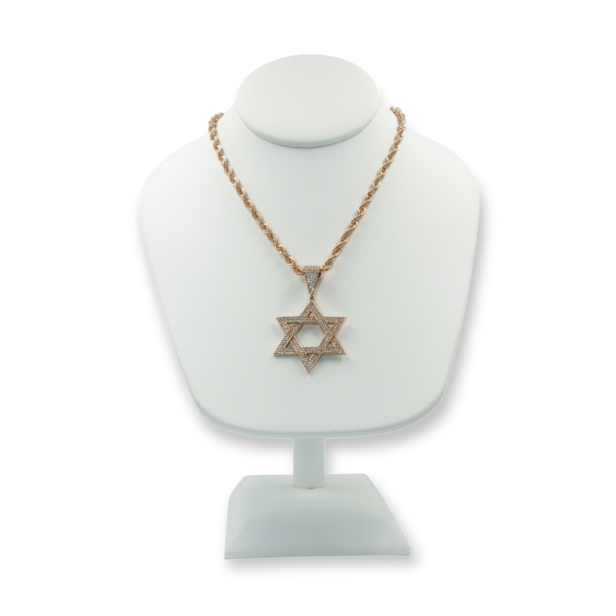 Étoile de David Or Rose