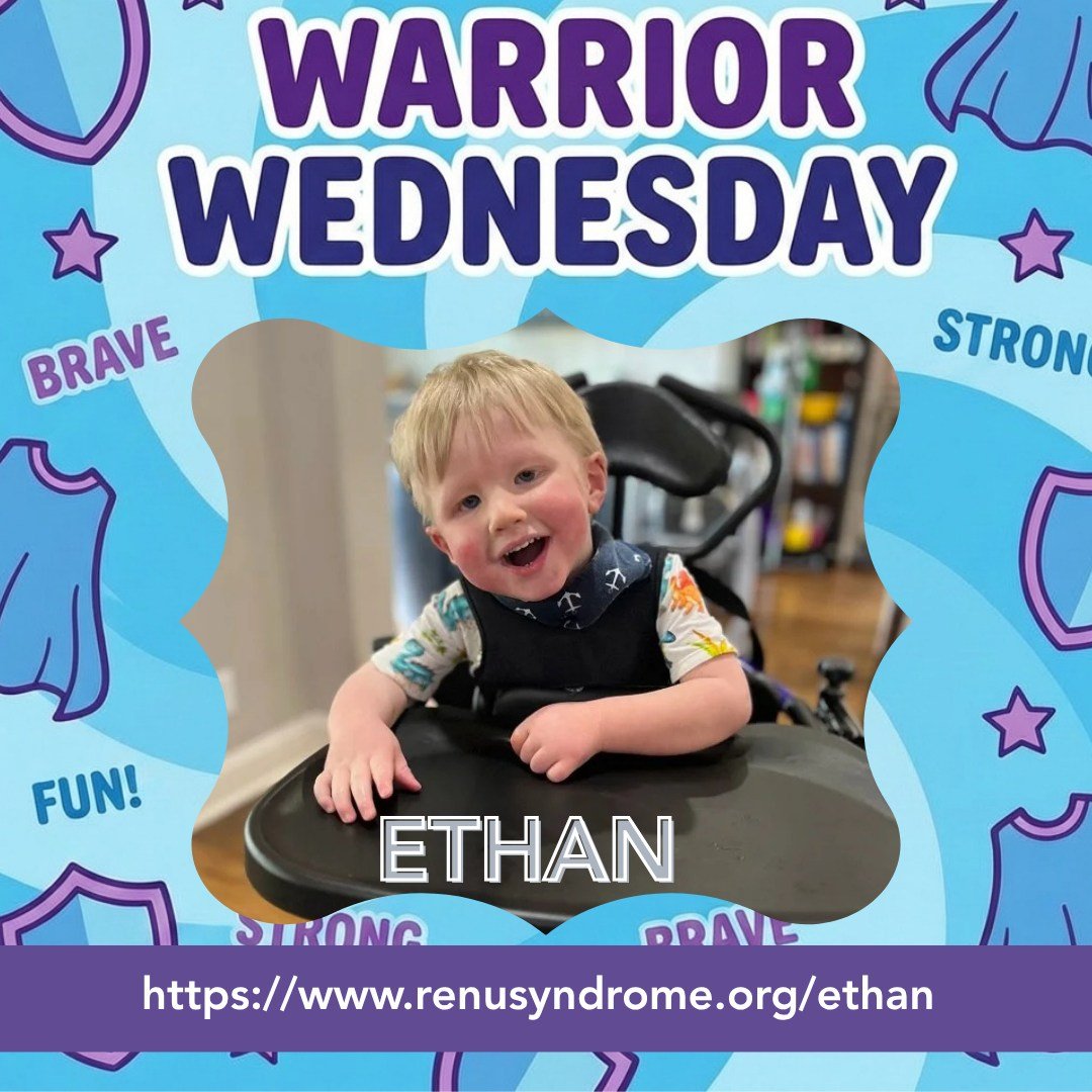 Warrior Wednesday: Meet Ethan

"The diagnosis of ReNU Syndrome has provided a community of shared experiences, validating the challenges we have faced. It offers hope&mdash;glimpses of what our child might achieve, hope for recognition in medica