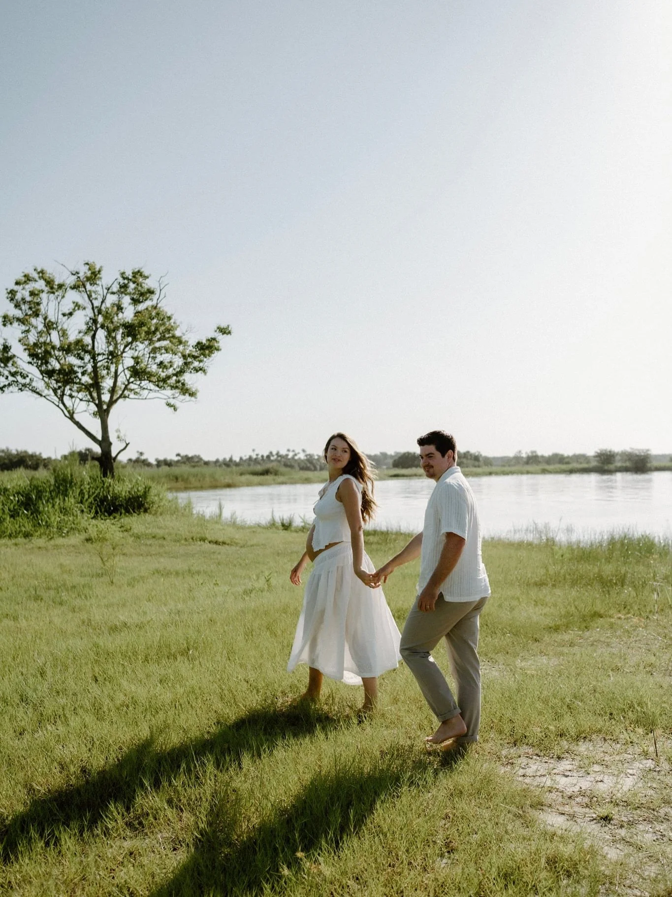 Such a beautiful morning with Courtney and Connor on the St. Johns River. The last I saw them was on their wedding day which was just as magical.