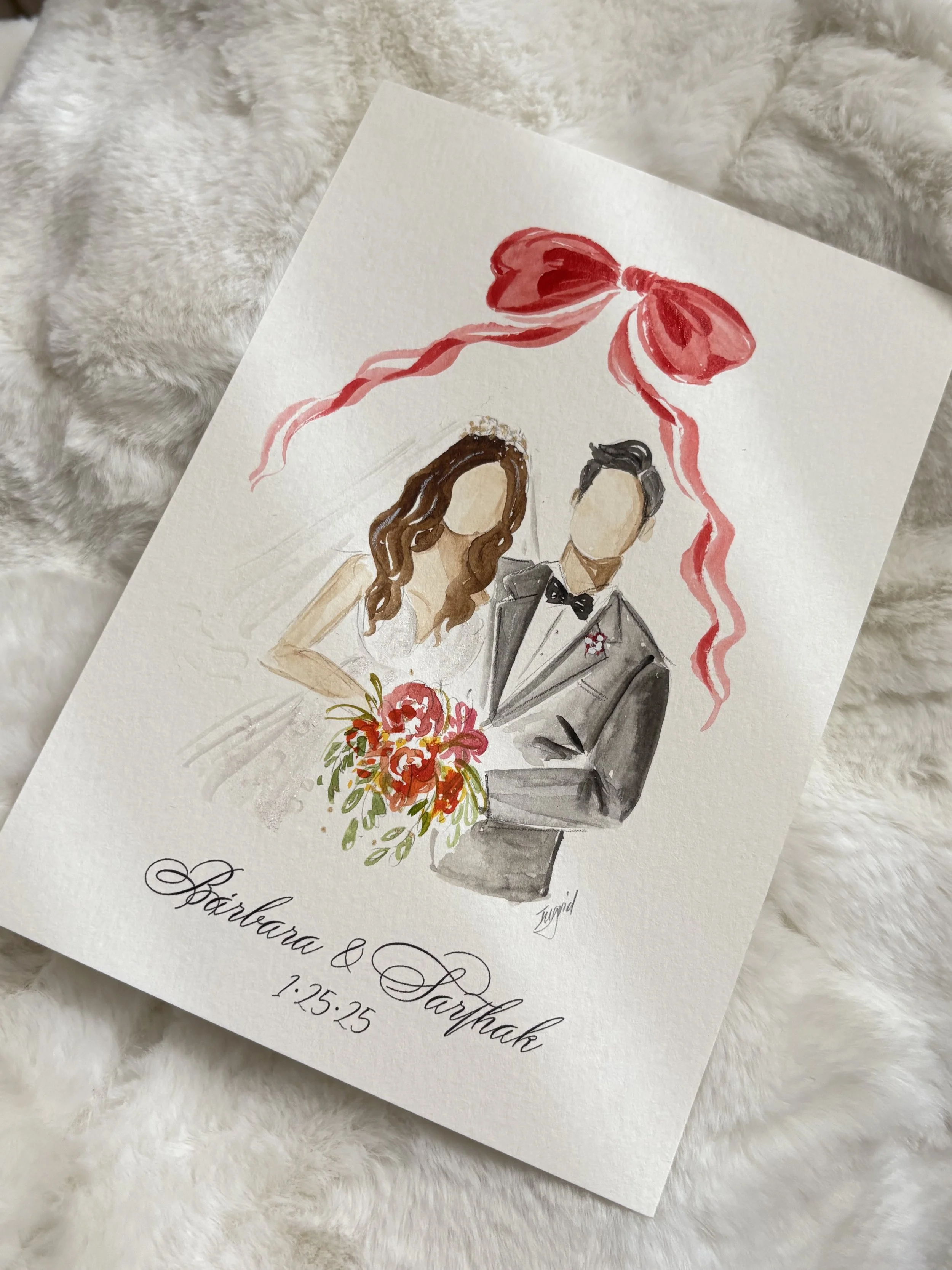 Live Wedding Guest Illustration Experience