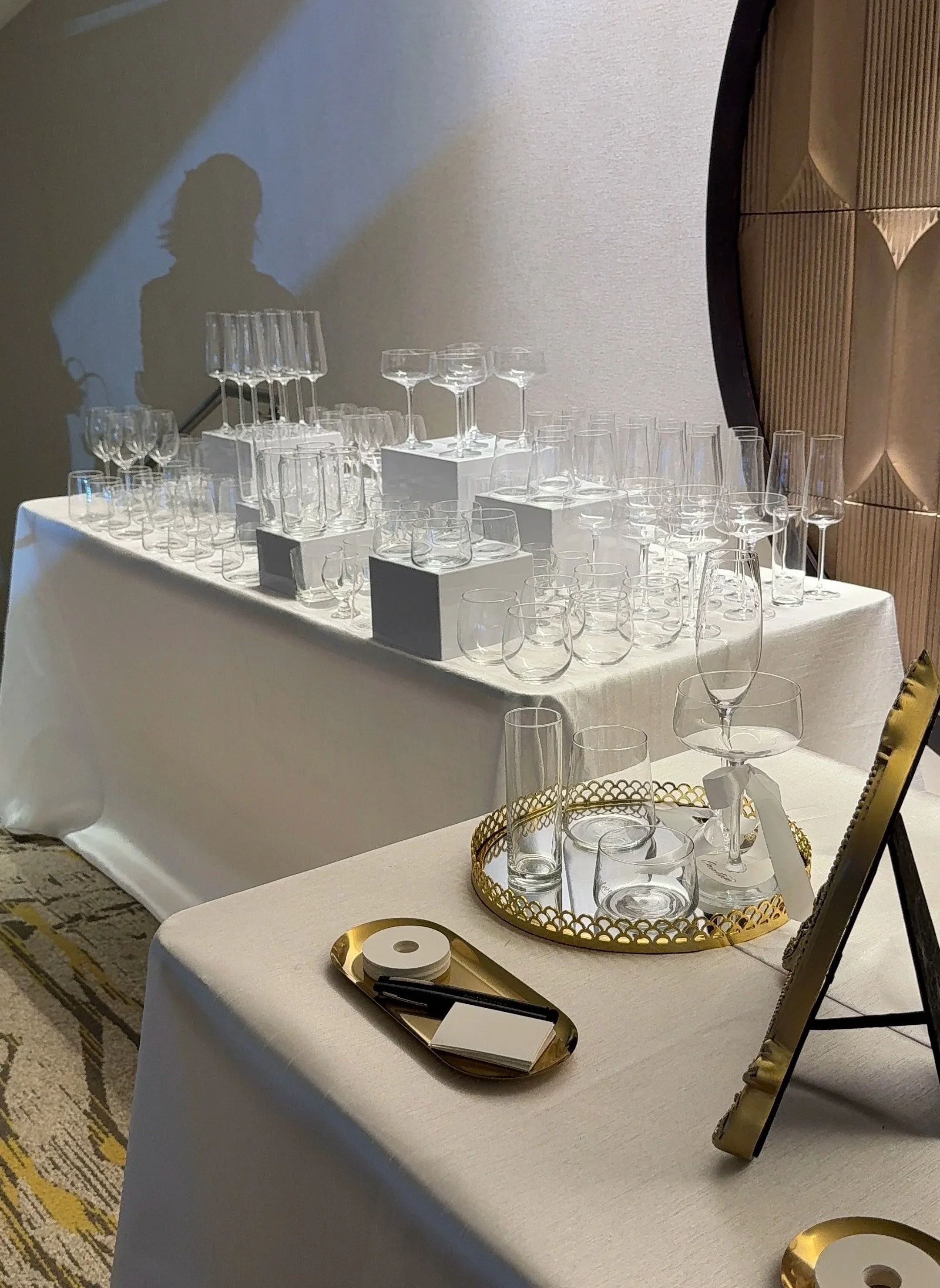 Our First Wedding Engraving Bar Experience