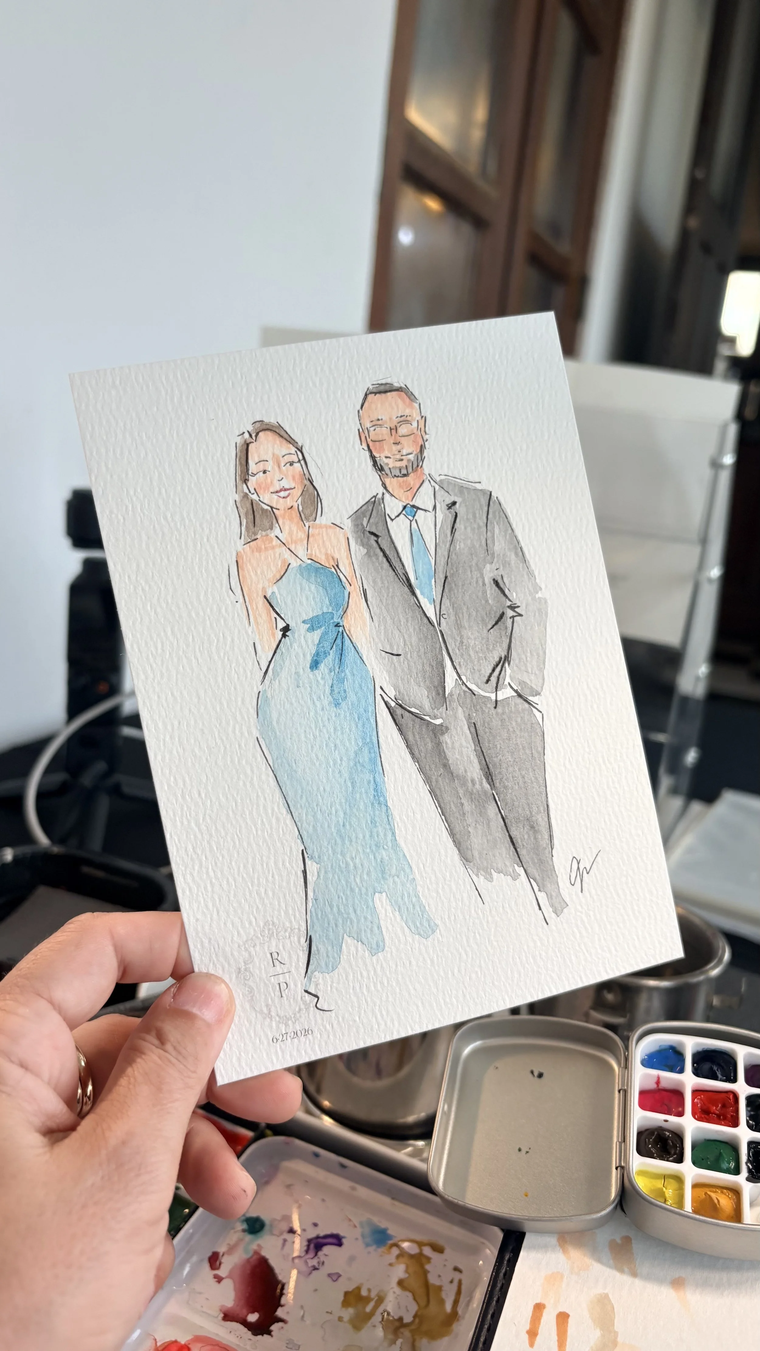 Wedding Guests Illustration Experience
