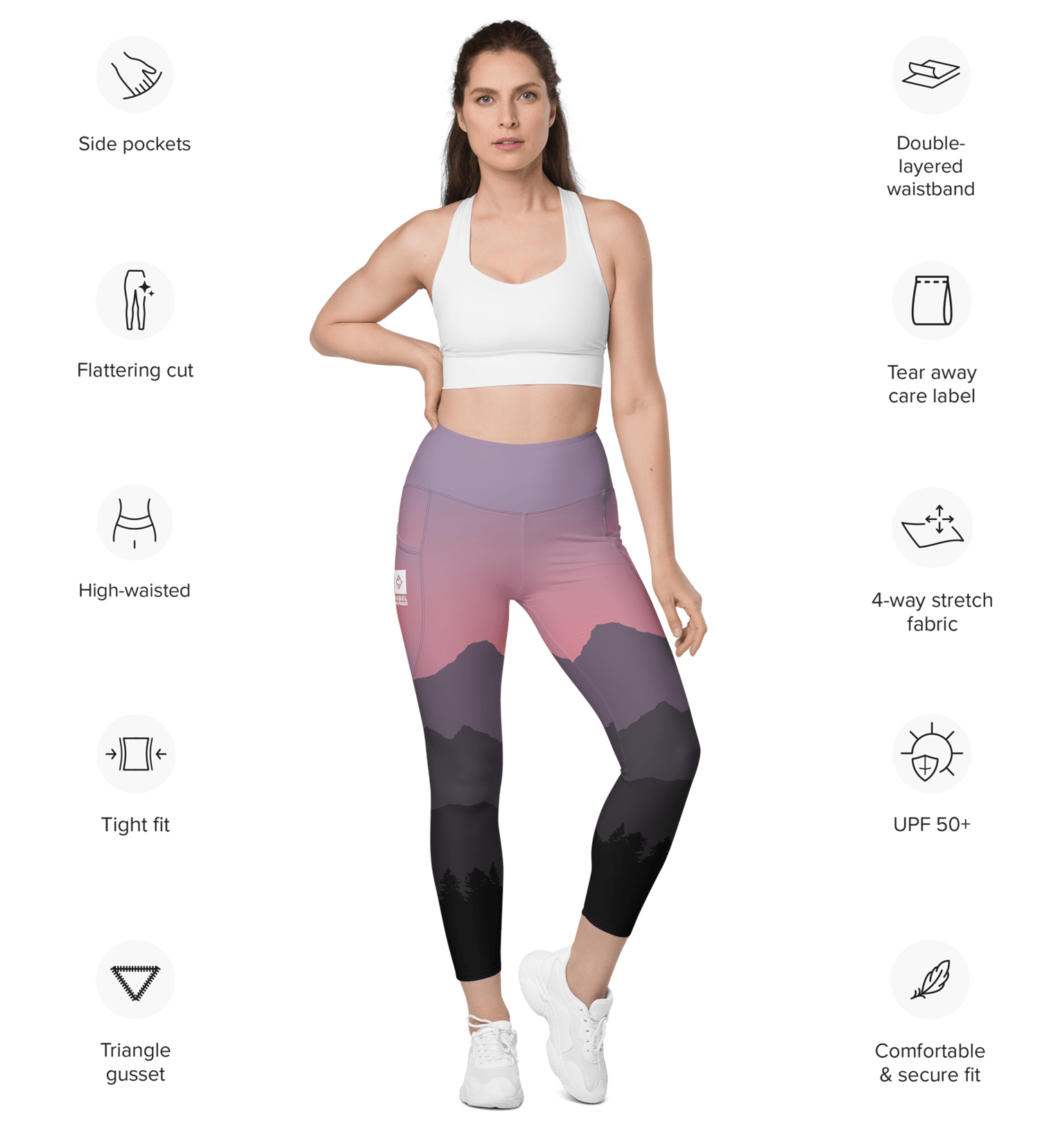 Wild Horizon Pocket Leggings - Rebel Nomad Supply