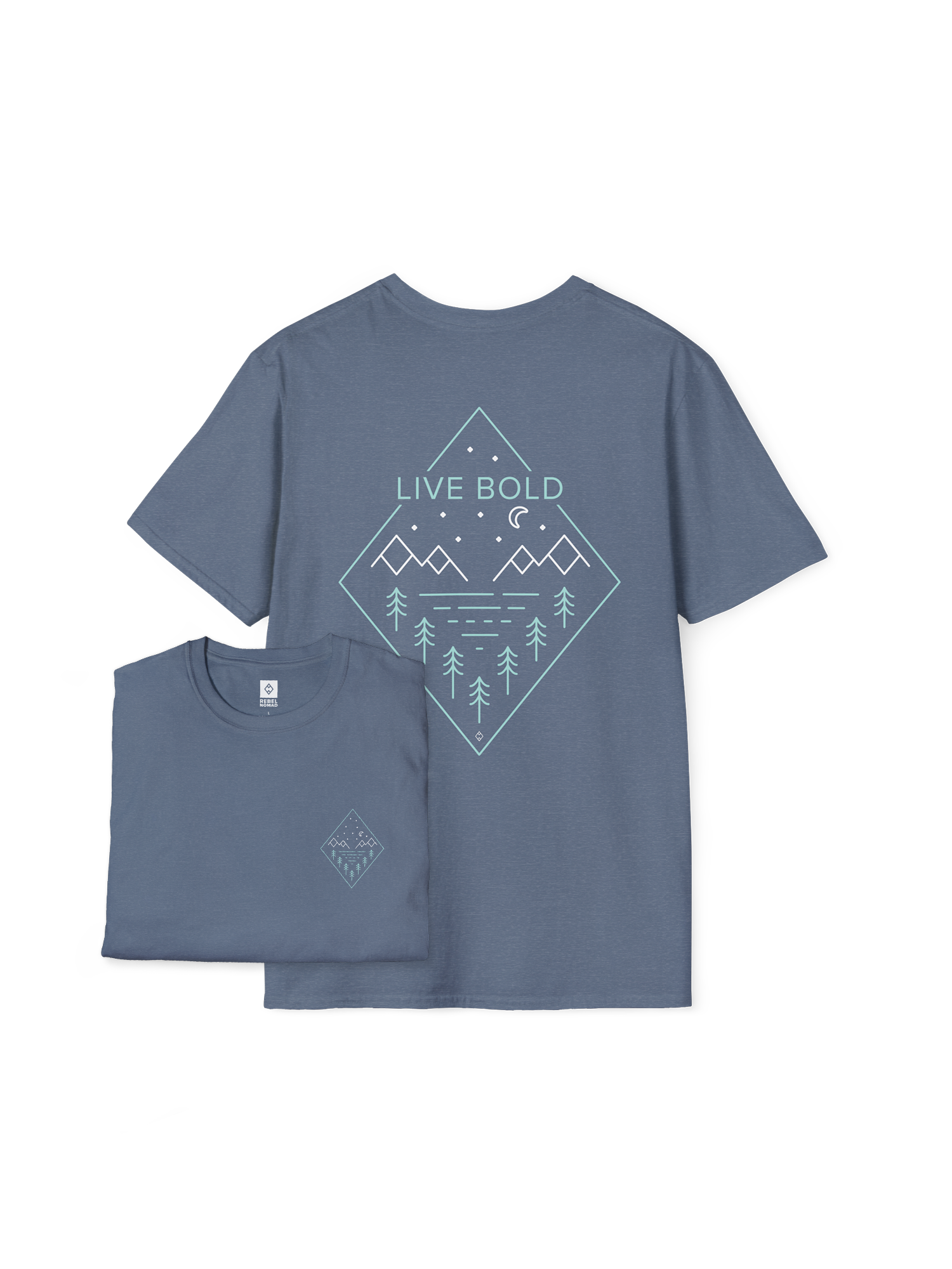 The Midnight Meridian T-Shirt - Rebel Nomad Supply
