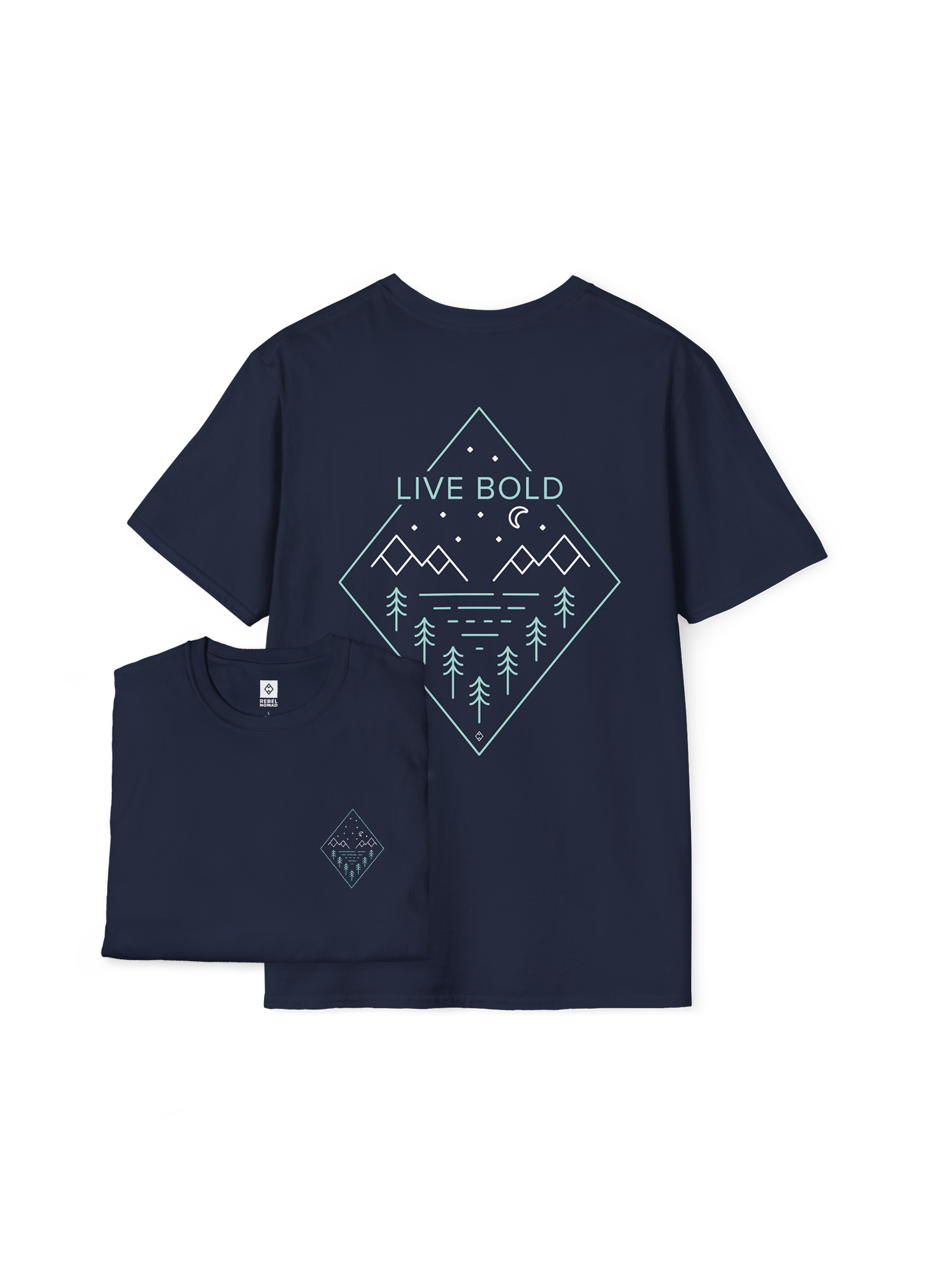 The Midnight Meridian T-Shirt - Rebel Nomad Supply