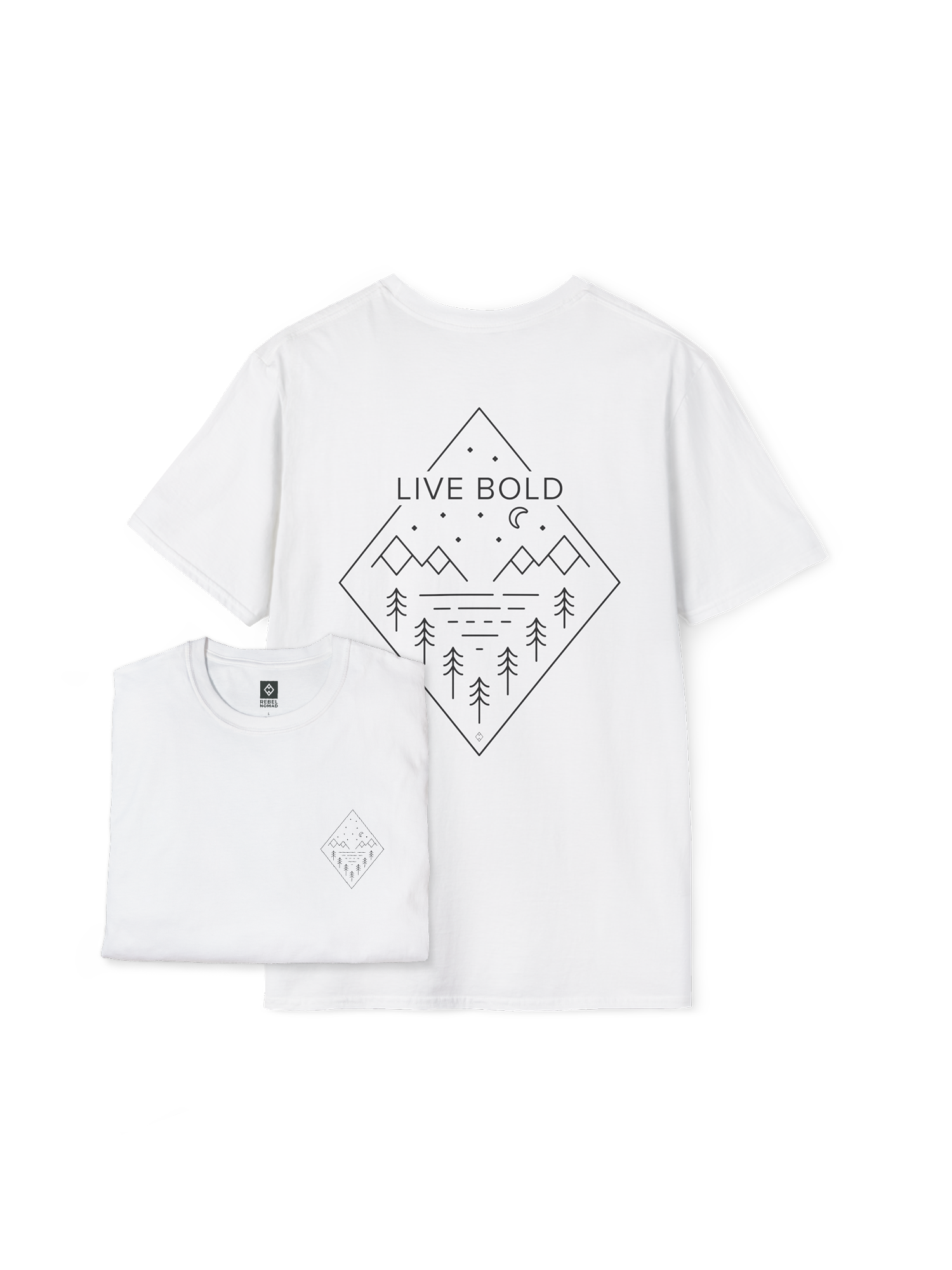 The Midnight Meridian T-Shirt - Rebel Nomad Supply