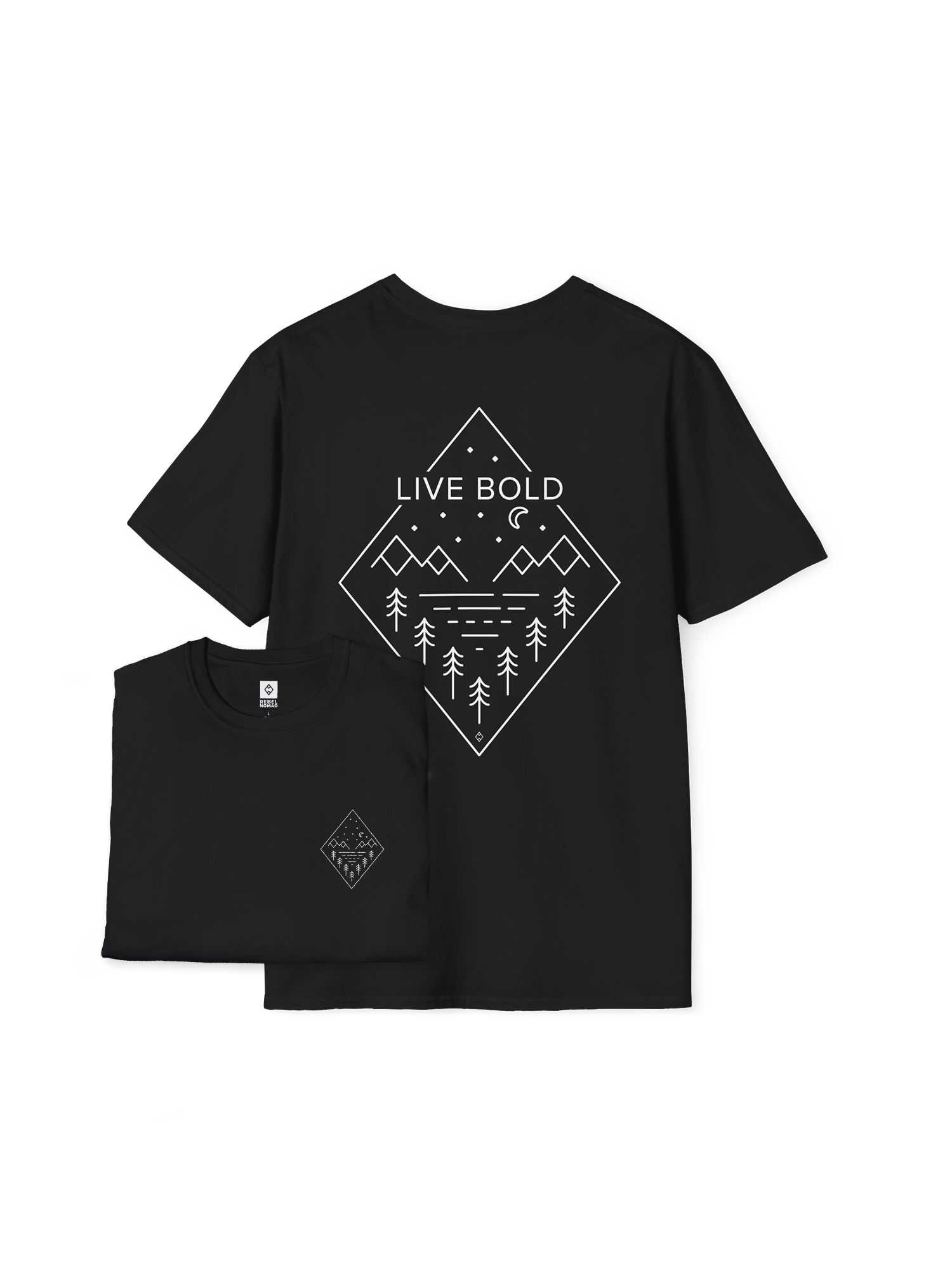 The Midnight Meridian T-Shirt - Rebel Nomad Supply