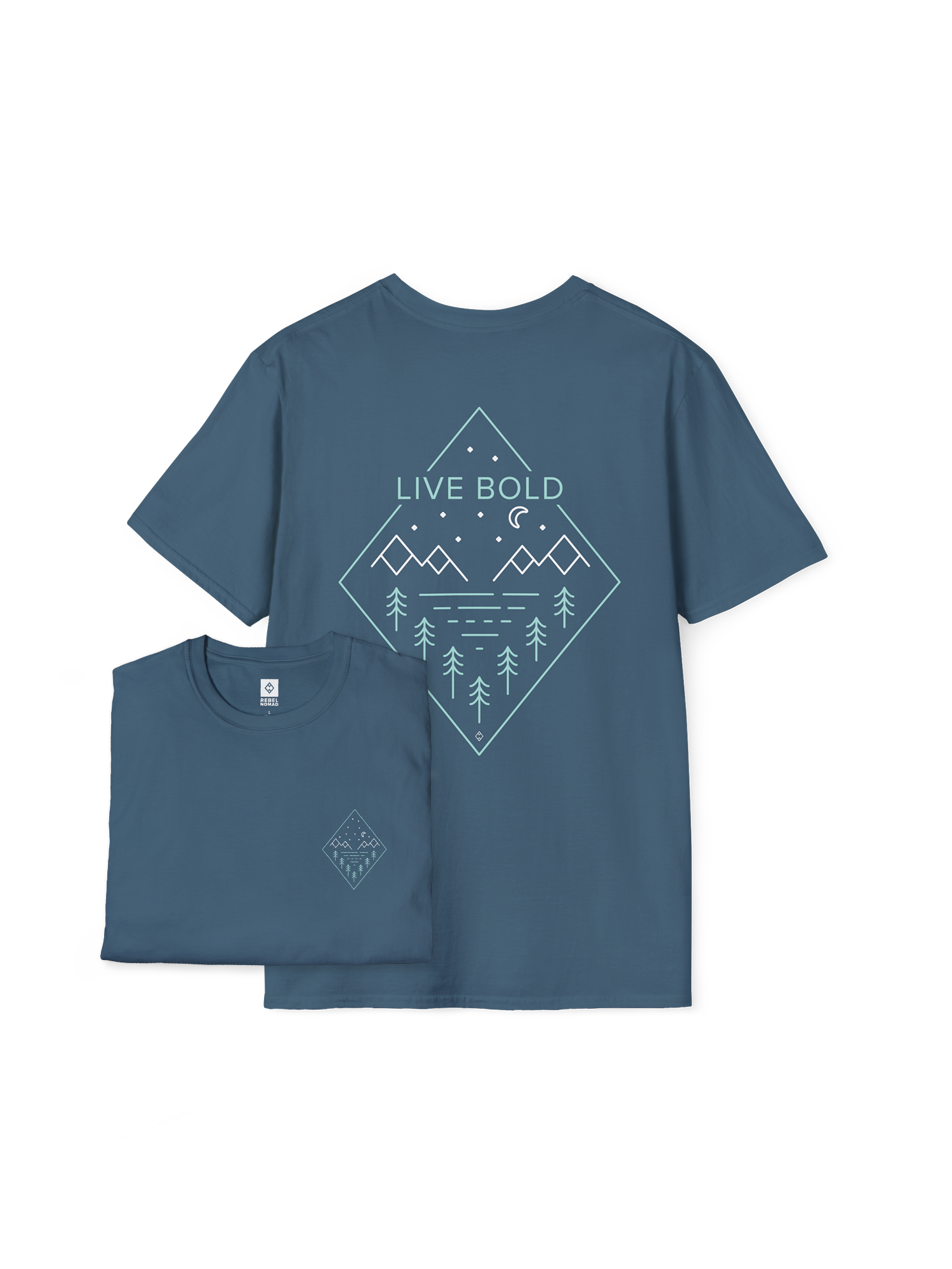 The Midnight Meridian T-Shirt - Rebel Nomad Supply