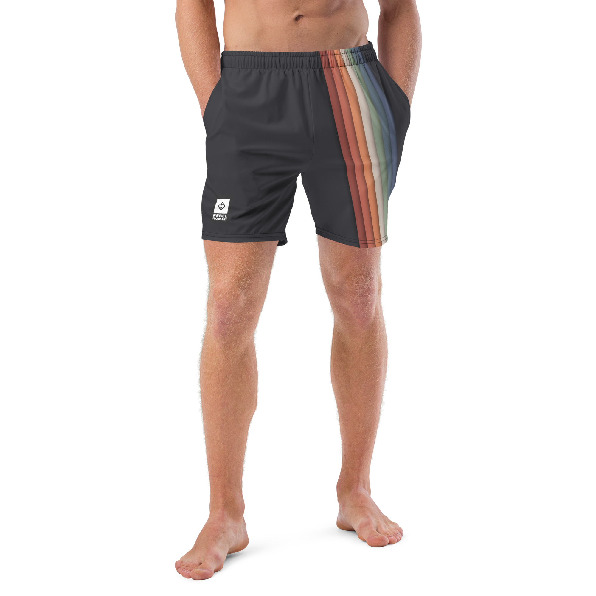 Prism Swim Trunks - Dark - Rebel Nomad Supply