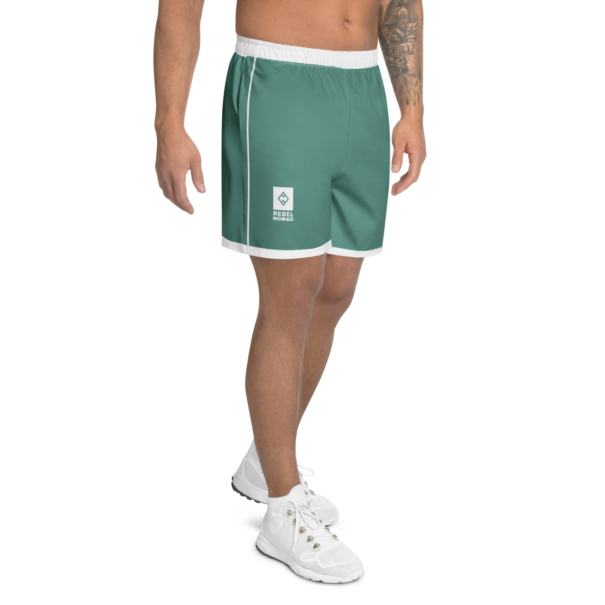 Heritage Athletic Shorts - Seafoam Green - Rebel Nomad Supply