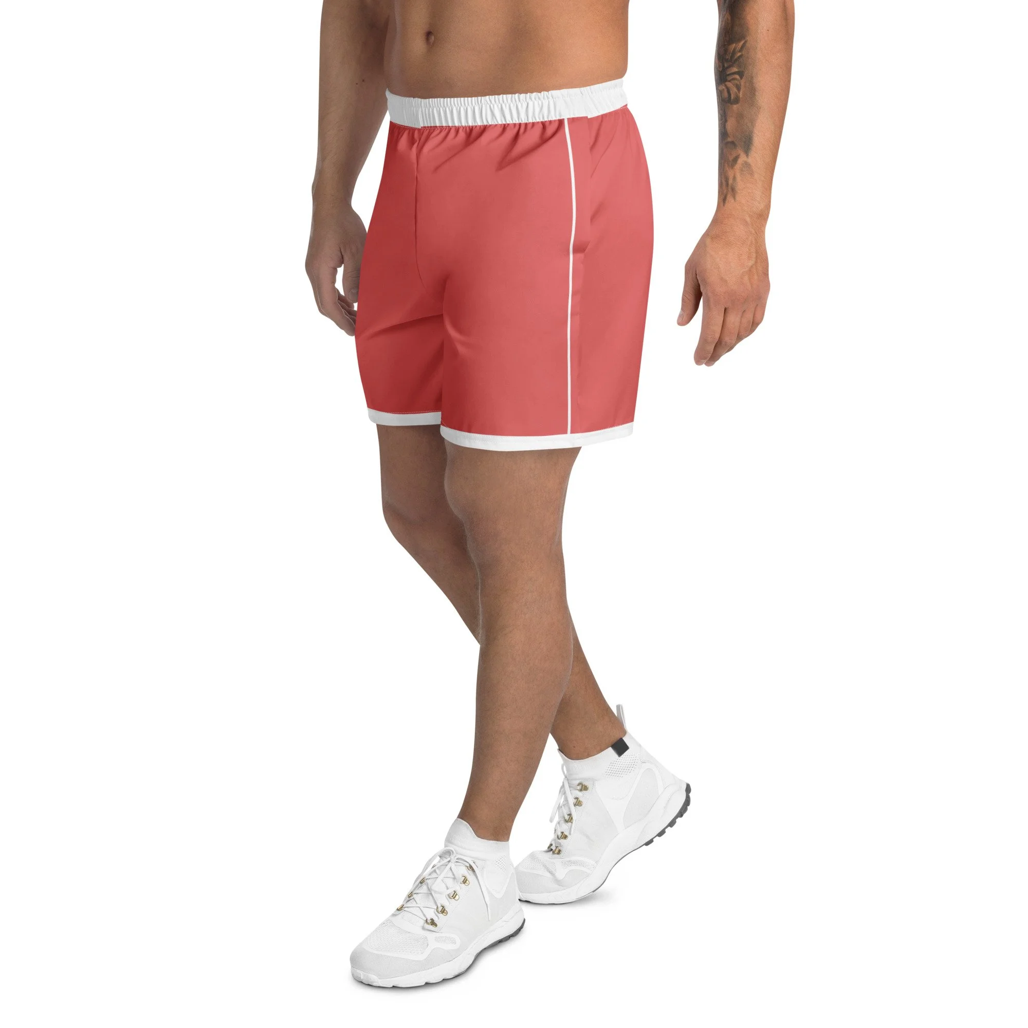 Heritage Athletic Shorts - Red - Rebel Nomad Supply