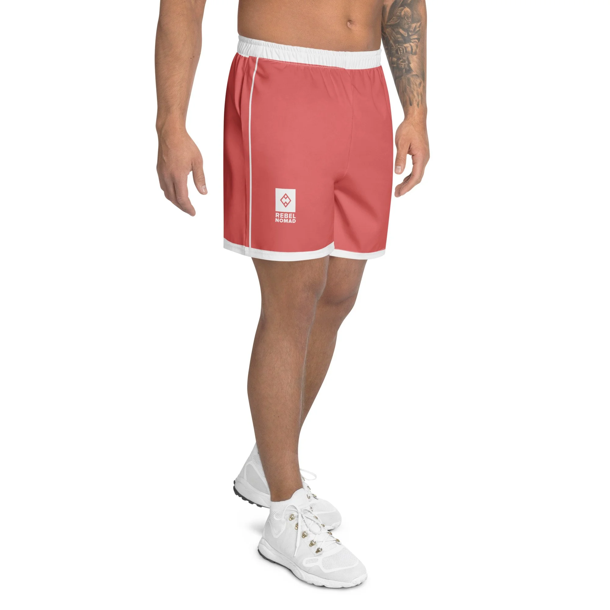 Heritage Athletic Shorts - Red - Rebel Nomad Supply