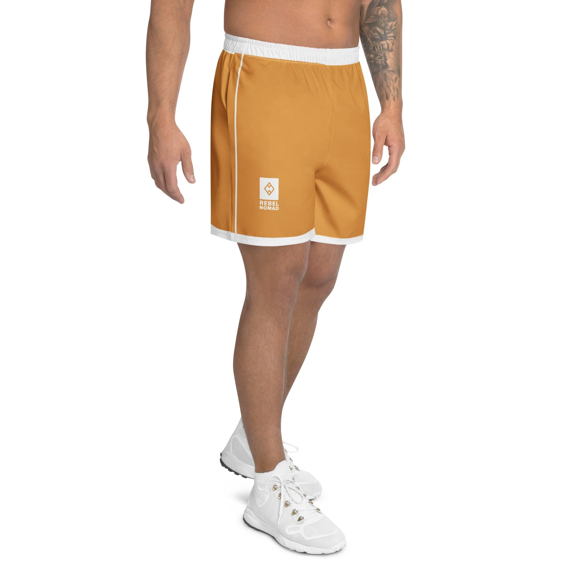 Heritage Athletic Shorts - Orange - Rebel Nomad Supply