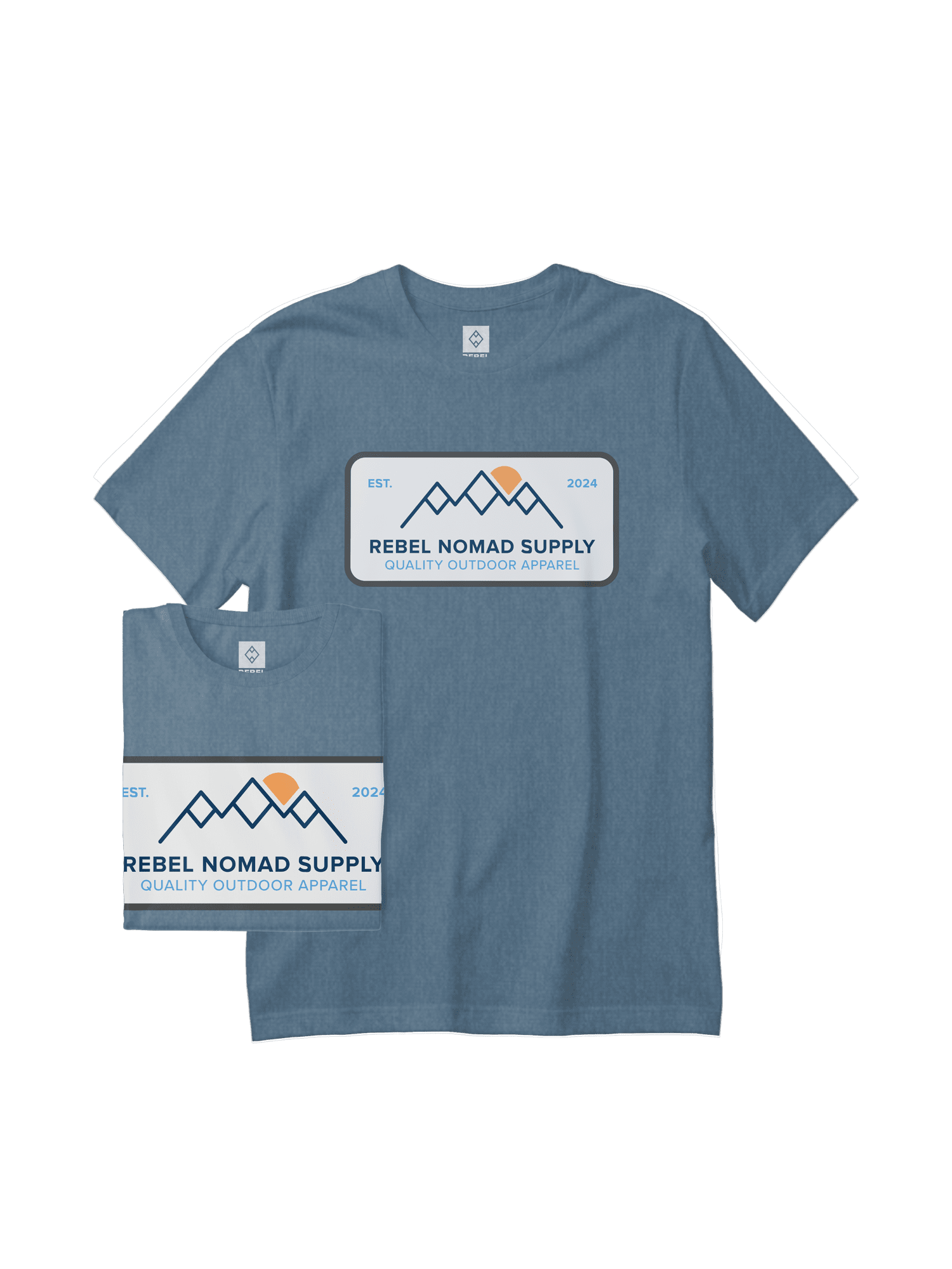 Summit Badge T-Shirt - Rebel Nomad Supply