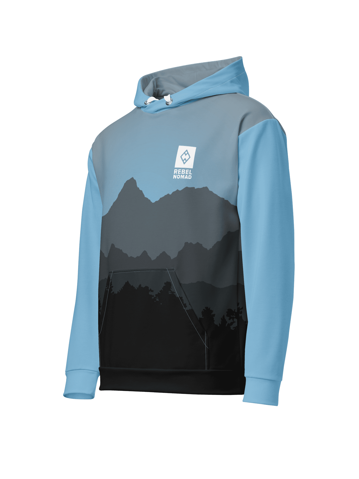 Horizon Shift Hoodie – Storm Blue - Rebel Nomad Supply
