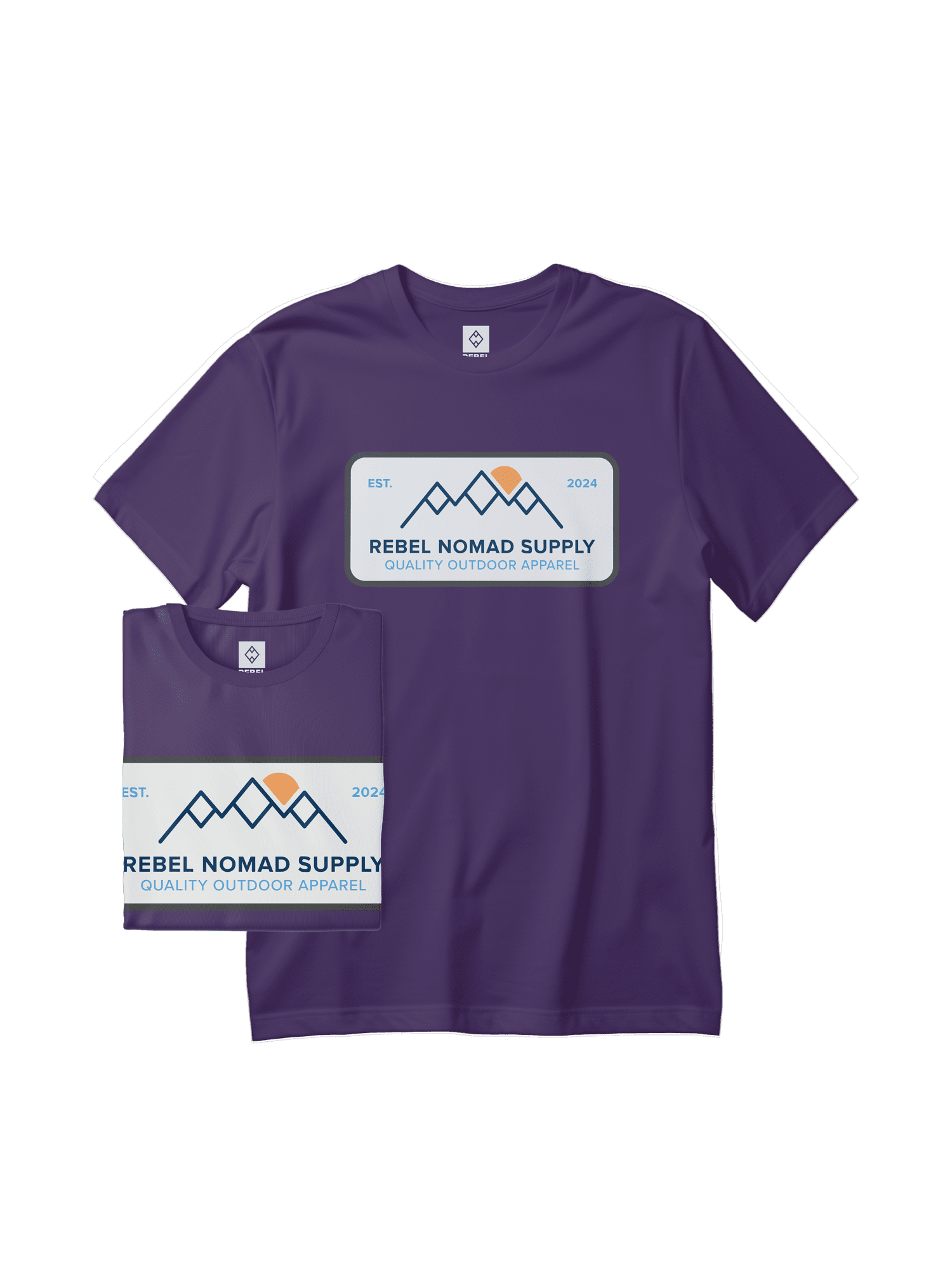 Summit Badge T-Shirt - Rebel Nomad Supply