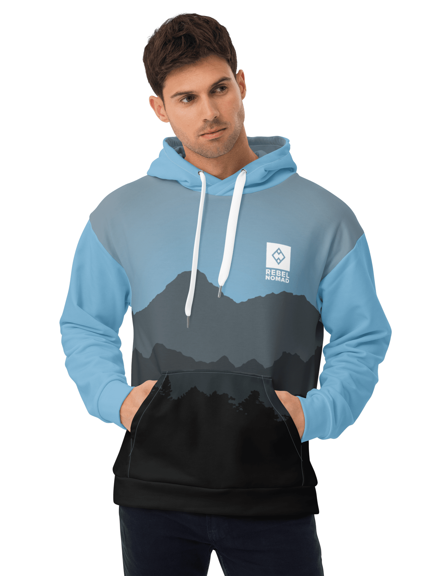 Horizon Shift Hoodie – Storm Blue - Rebel Nomad Supply