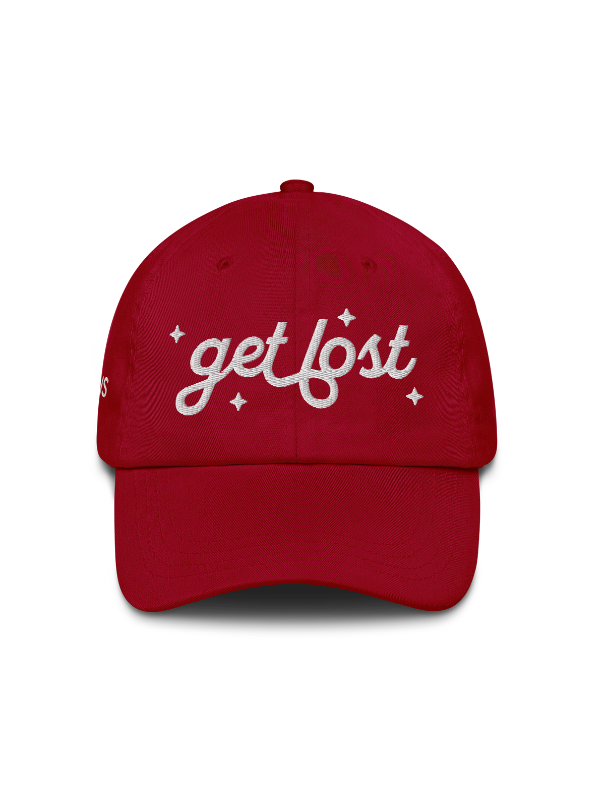 Get-Lost-Dad-Hat-Cranberry-Front.png