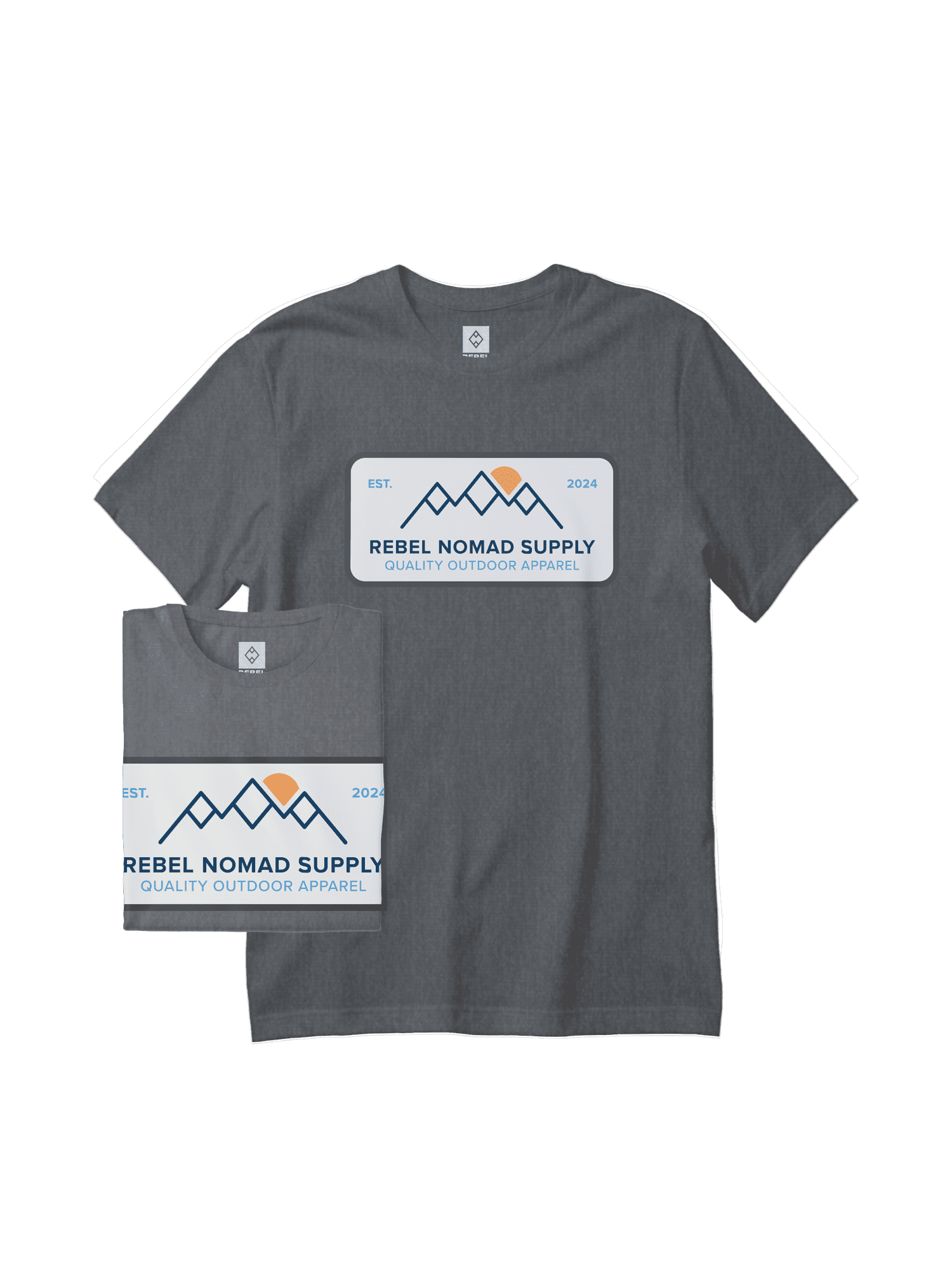 Summit Badge T-Shirt - Rebel Nomad Supply