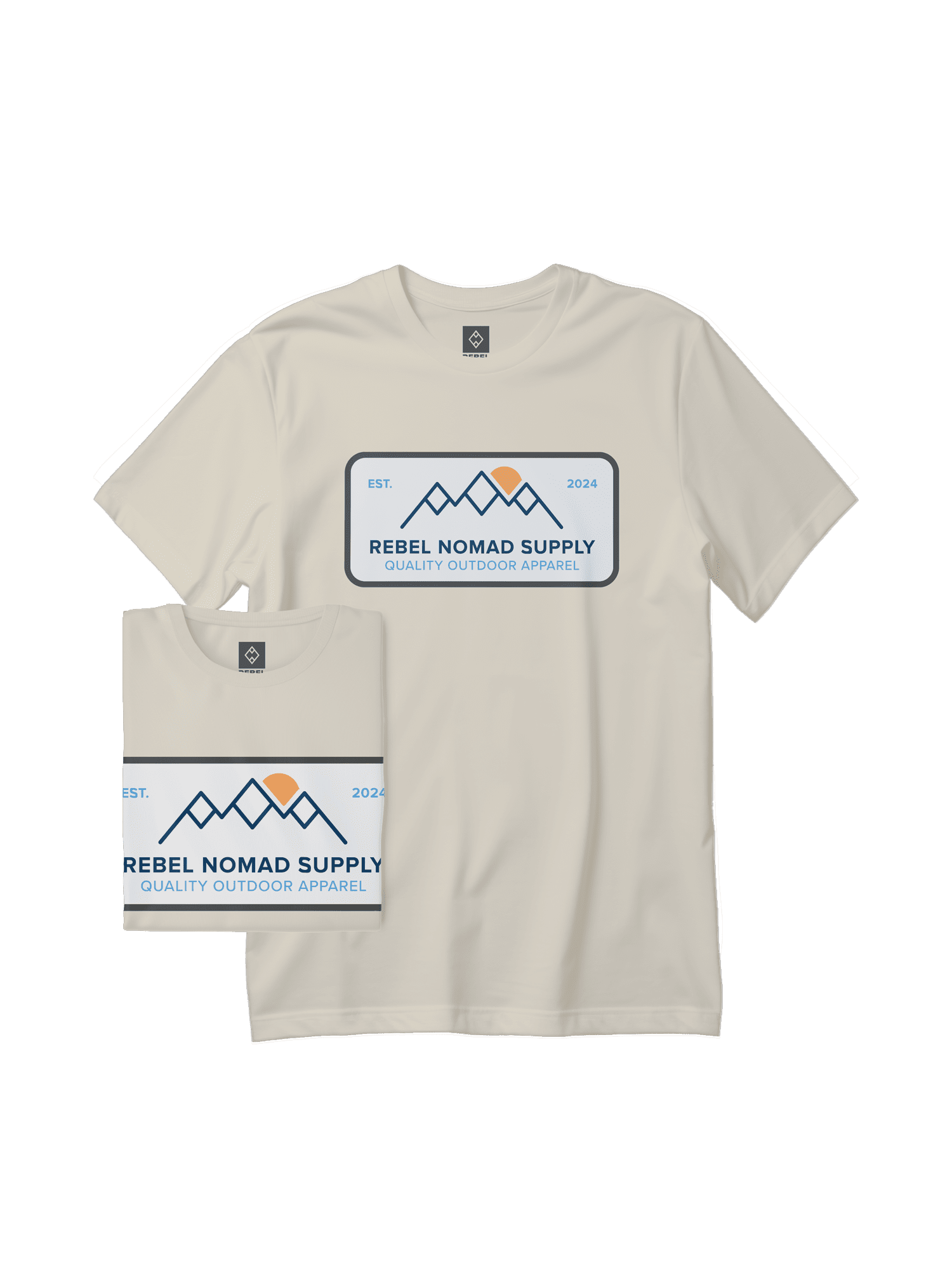 Summit Badge T-Shirt - Rebel Nomad Supply