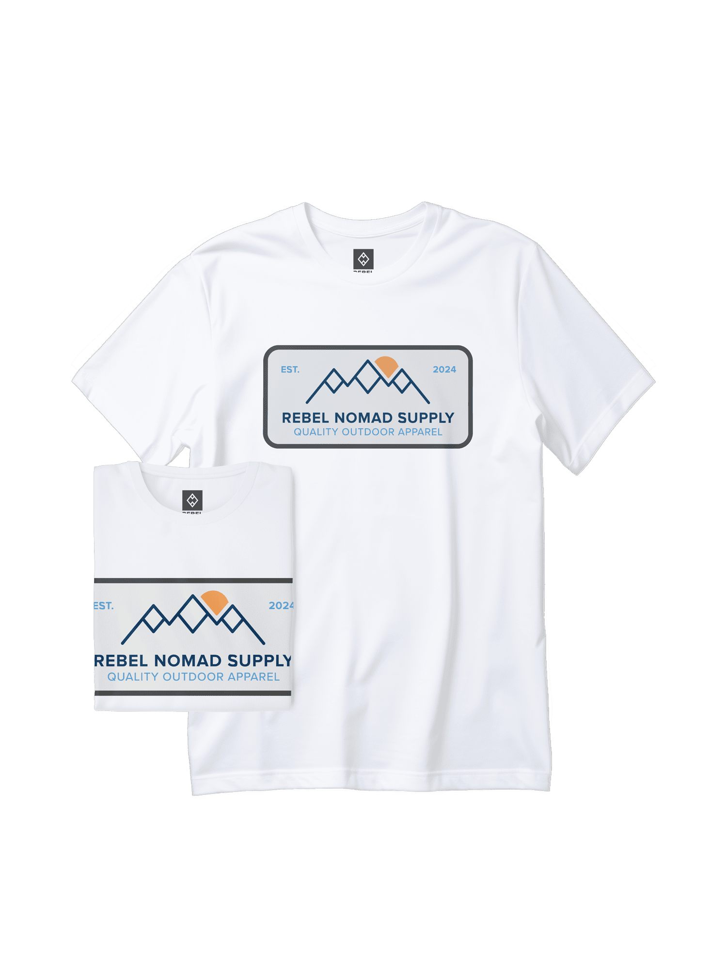 Summit Badge T-Shirt - Rebel Nomad Supply