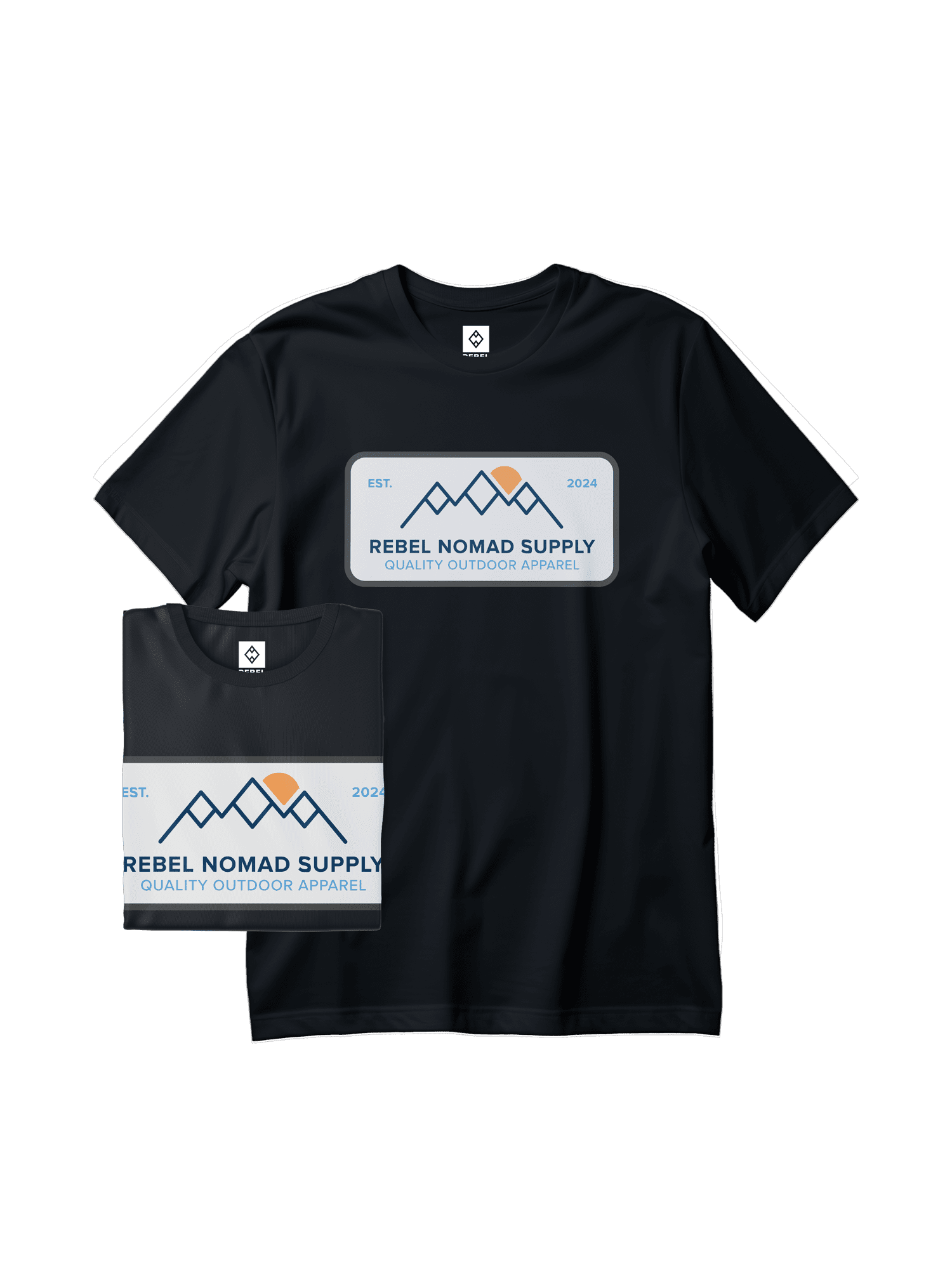 Summit Badge T-Shirt - Rebel Nomad Supply