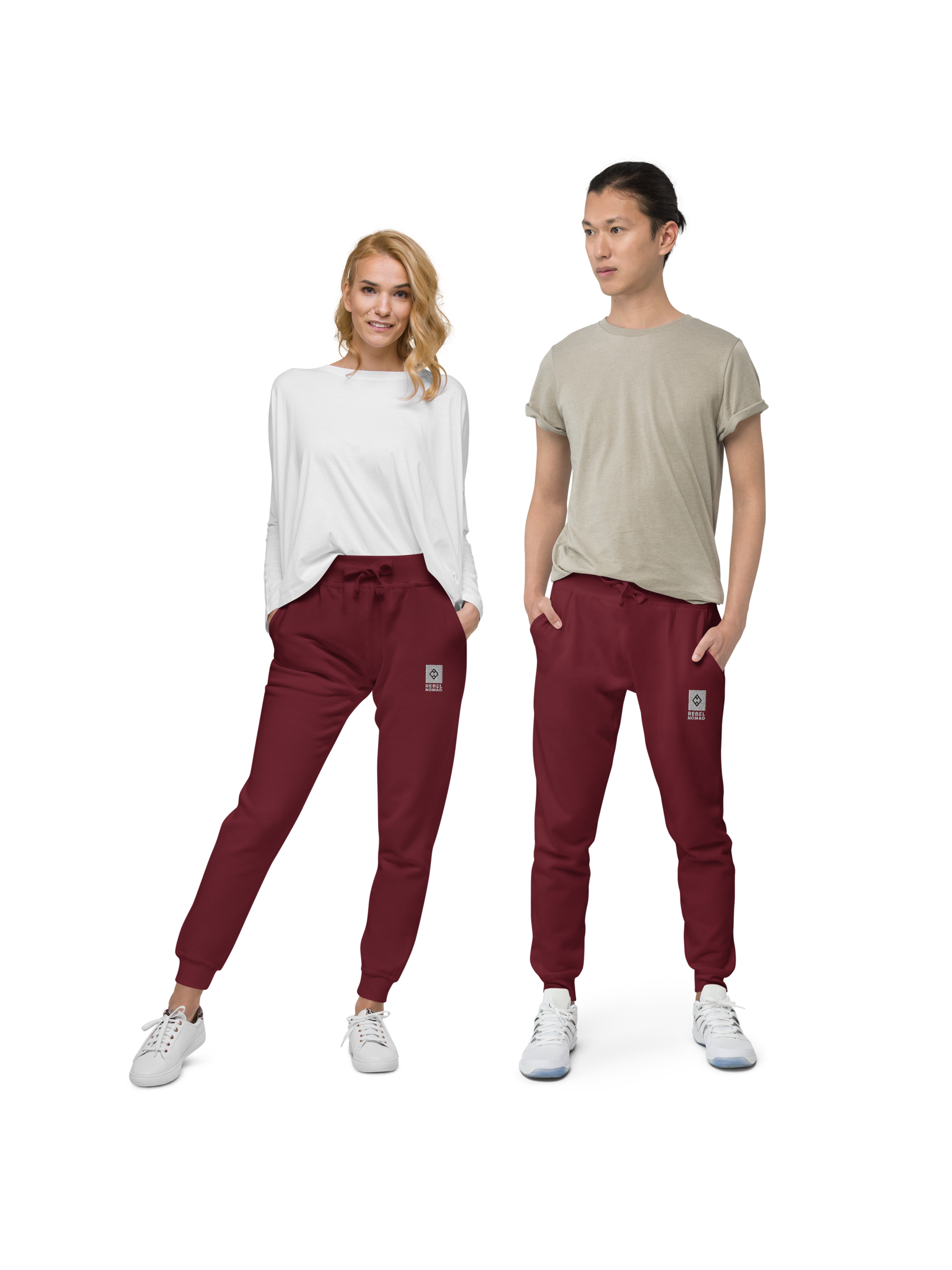 Modeled-Marroon-Sweatpants.png