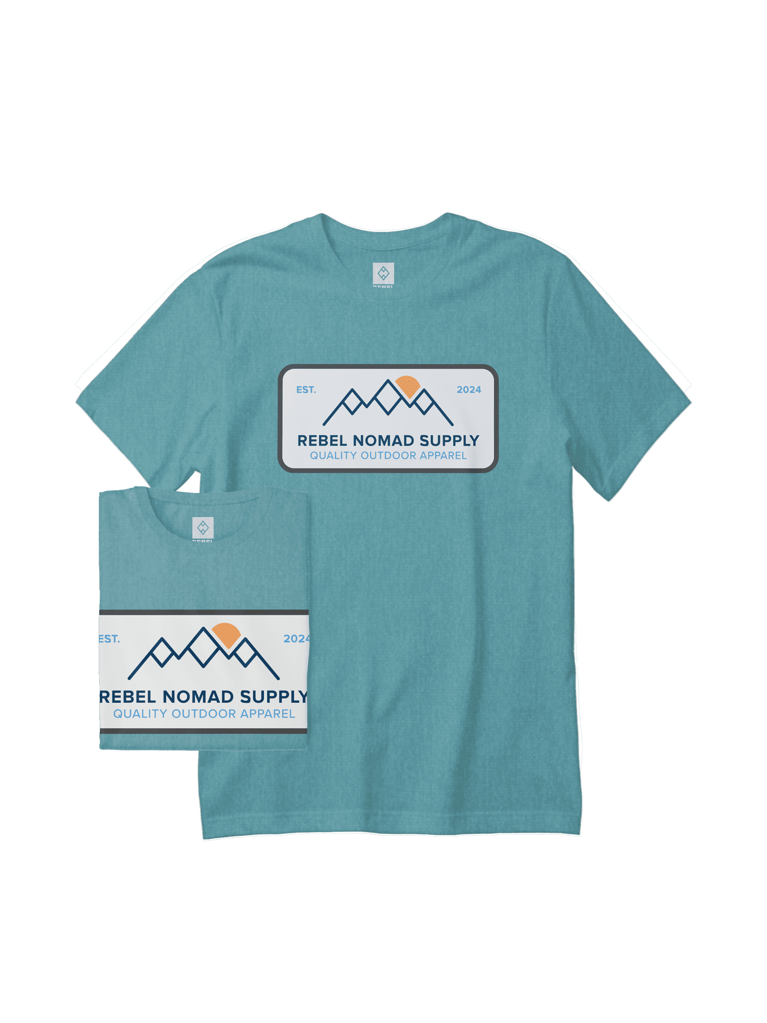 Summit Badge T-Shirt - Rebel Nomad Supply