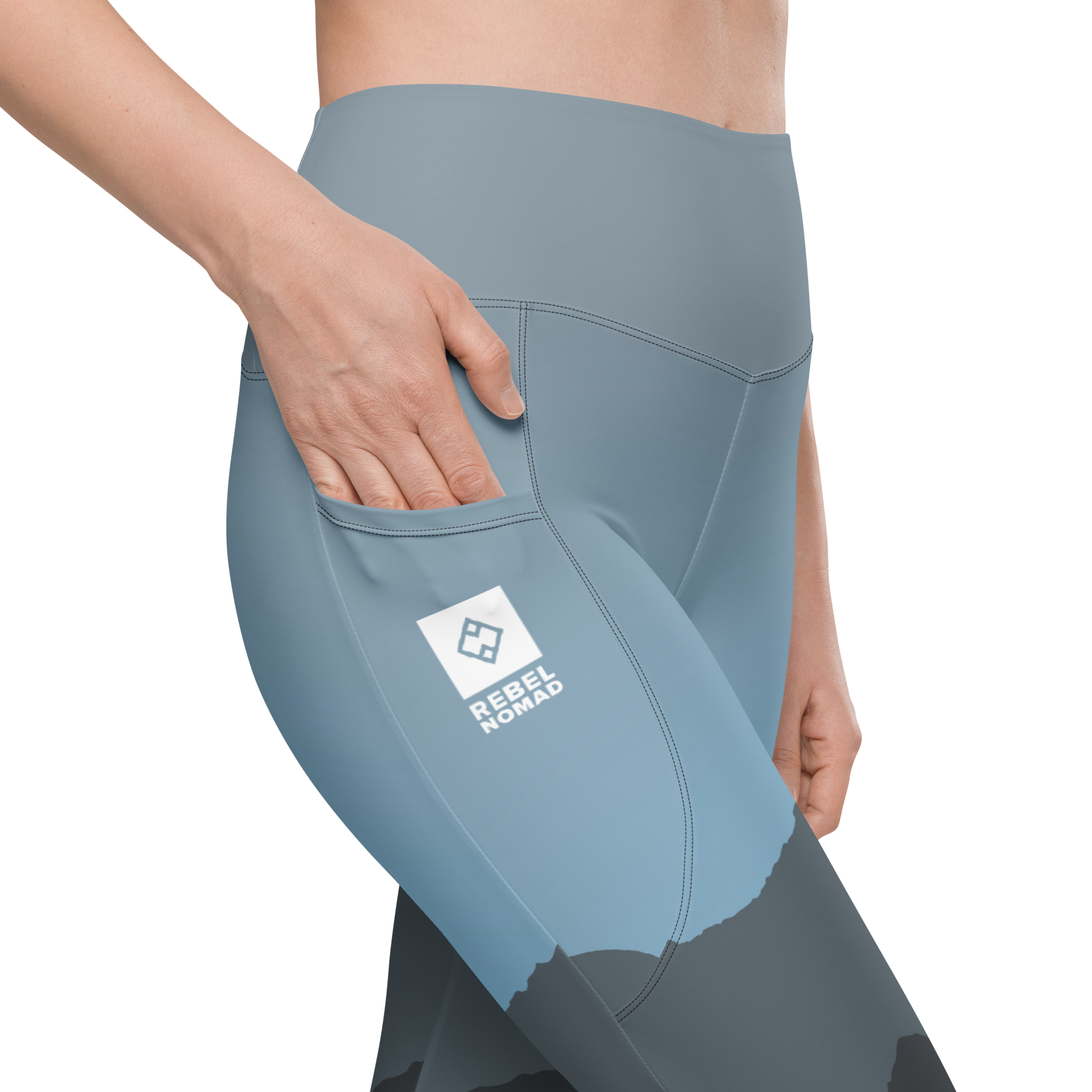 Wild Horizon - Blue Leggings