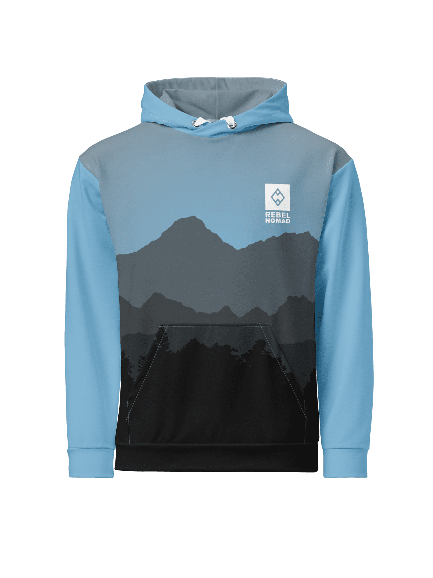 Horizon Shift Hoodie – Storm Blue - Rebel Nomad Supply