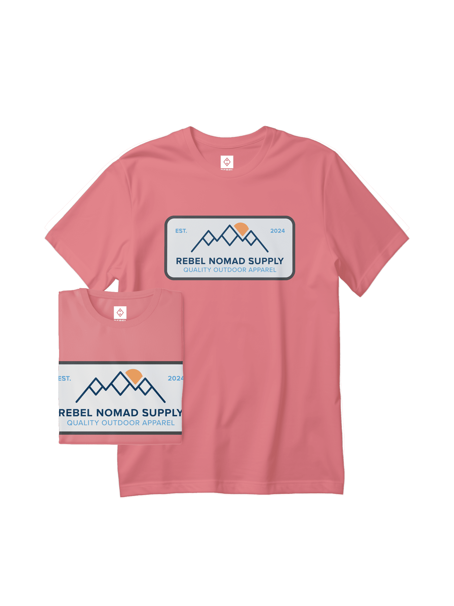 Summit Badge T-Shirt - Rebel Nomad Supply