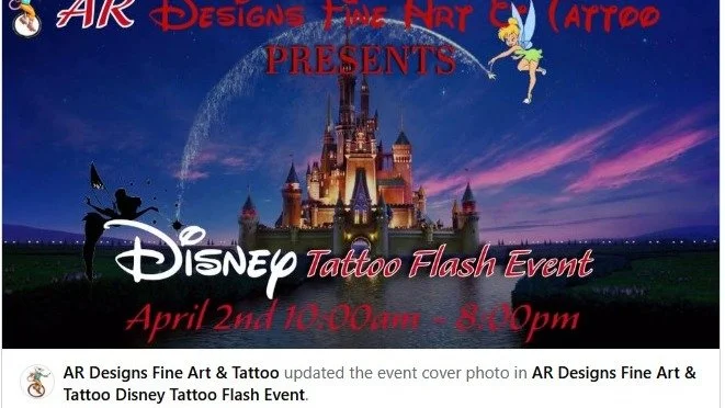 Who would like to see another Disney event this summer! 
Hit the 👍 if you're down for Disney ink! 🏰 😁