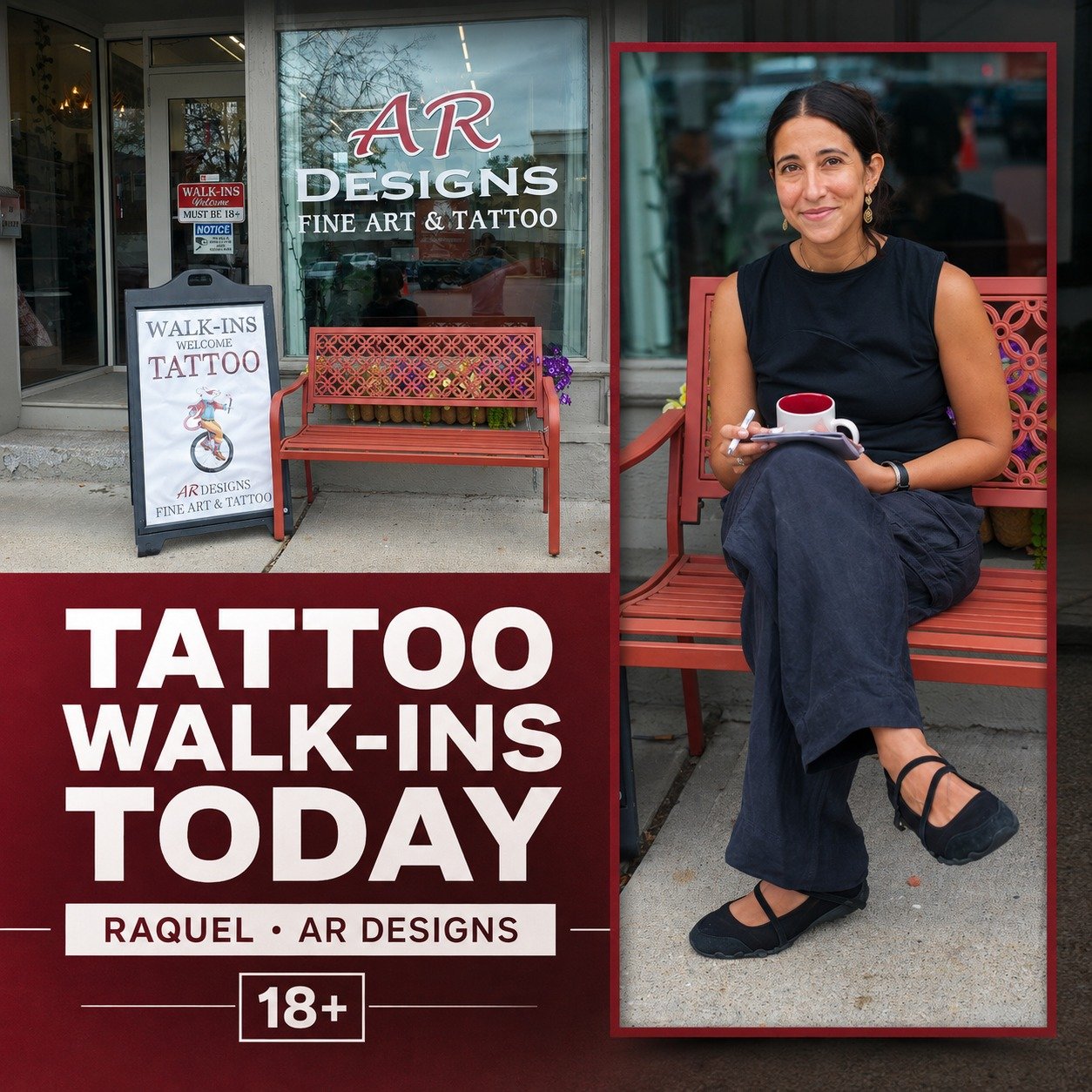 Stop in at AR Designs today and Meet Raquel! 

#Berkshires #NorthAdamsMA #BlackAndGreyTattoo #TattooArtist #TattooArt #BerkshireCounty #ARdesigns #blackandgreytattoo