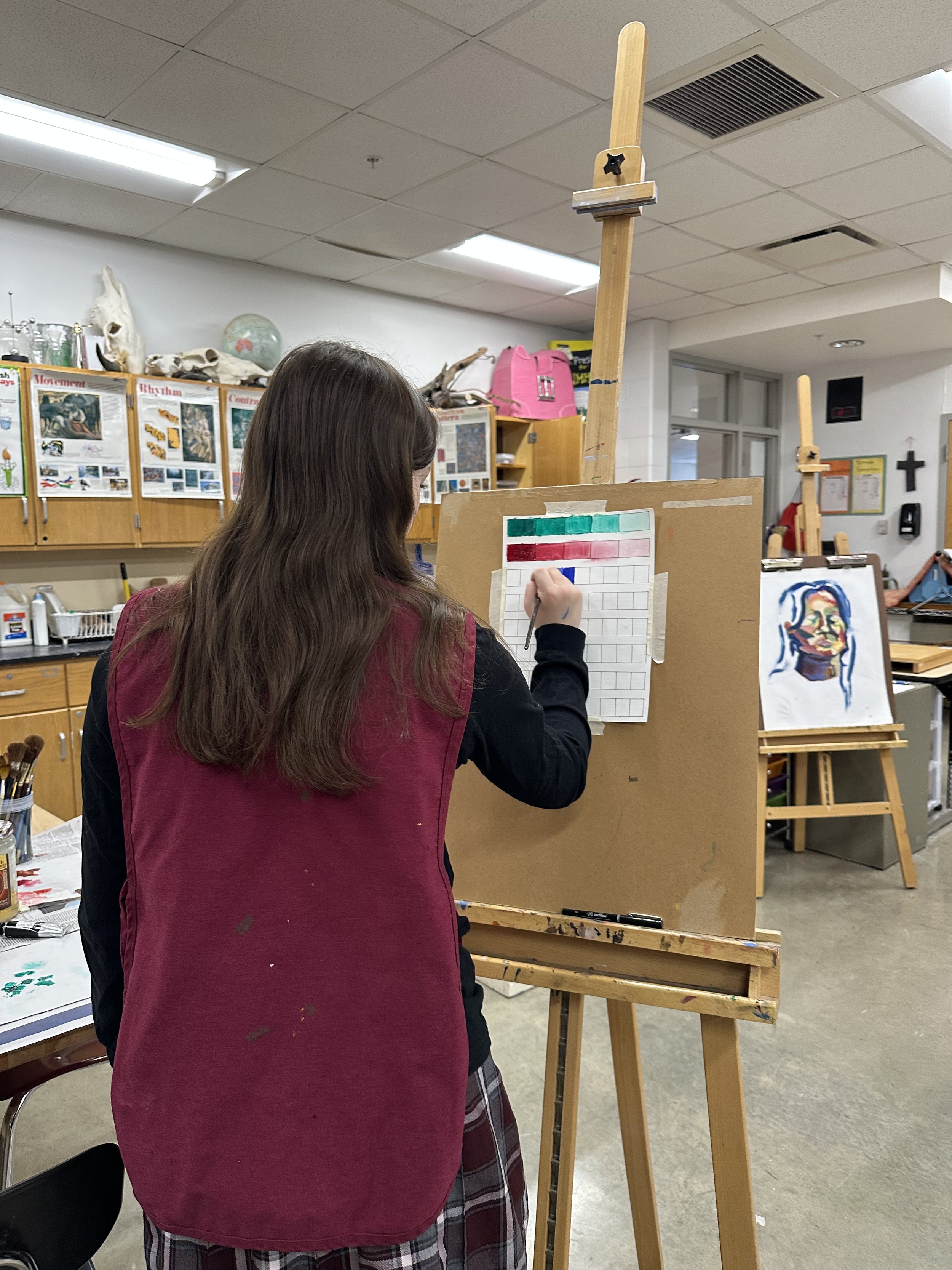 Oil Painting Unit - High School