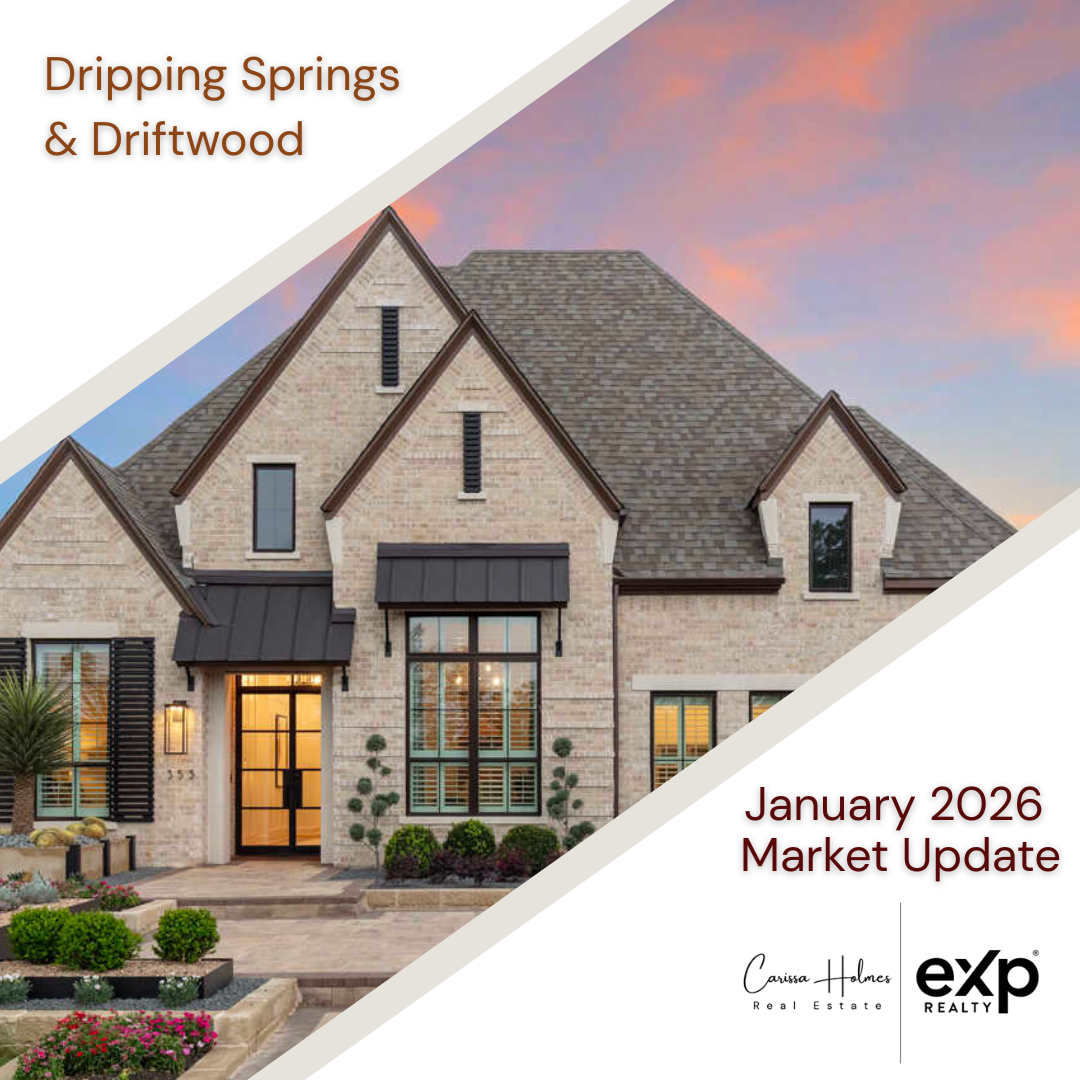 January 2026 Market Update: Dripping Springs &amp; Driftwood Texas