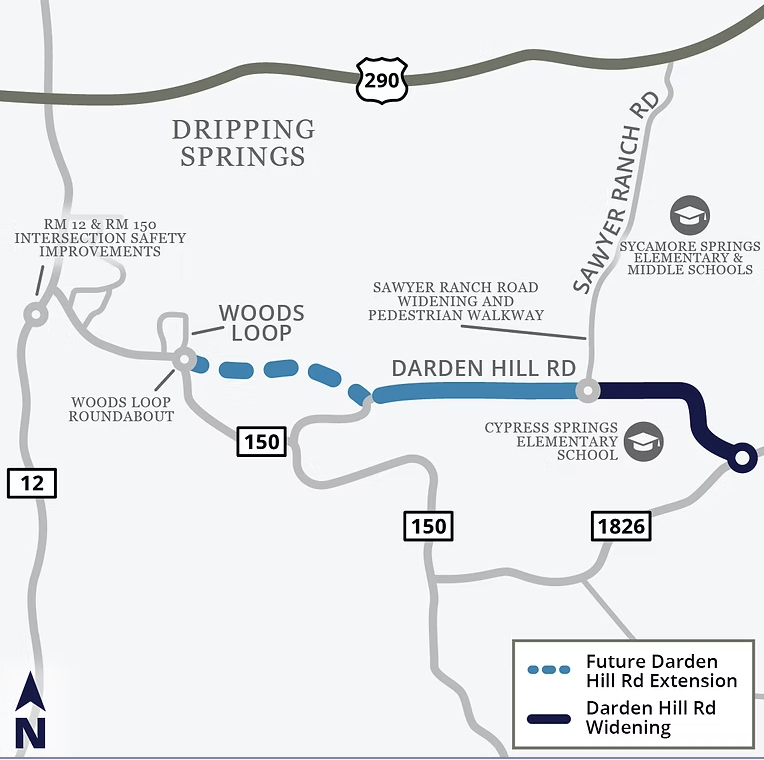 So, what’s happening on Darden Hill Road?