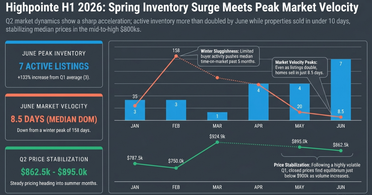 Highpointe is following typical seasonal trends, so far…