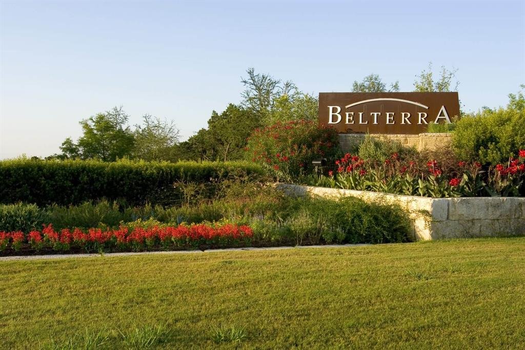 entry of the neighborhood of Belterra in Dripping Springs Texas