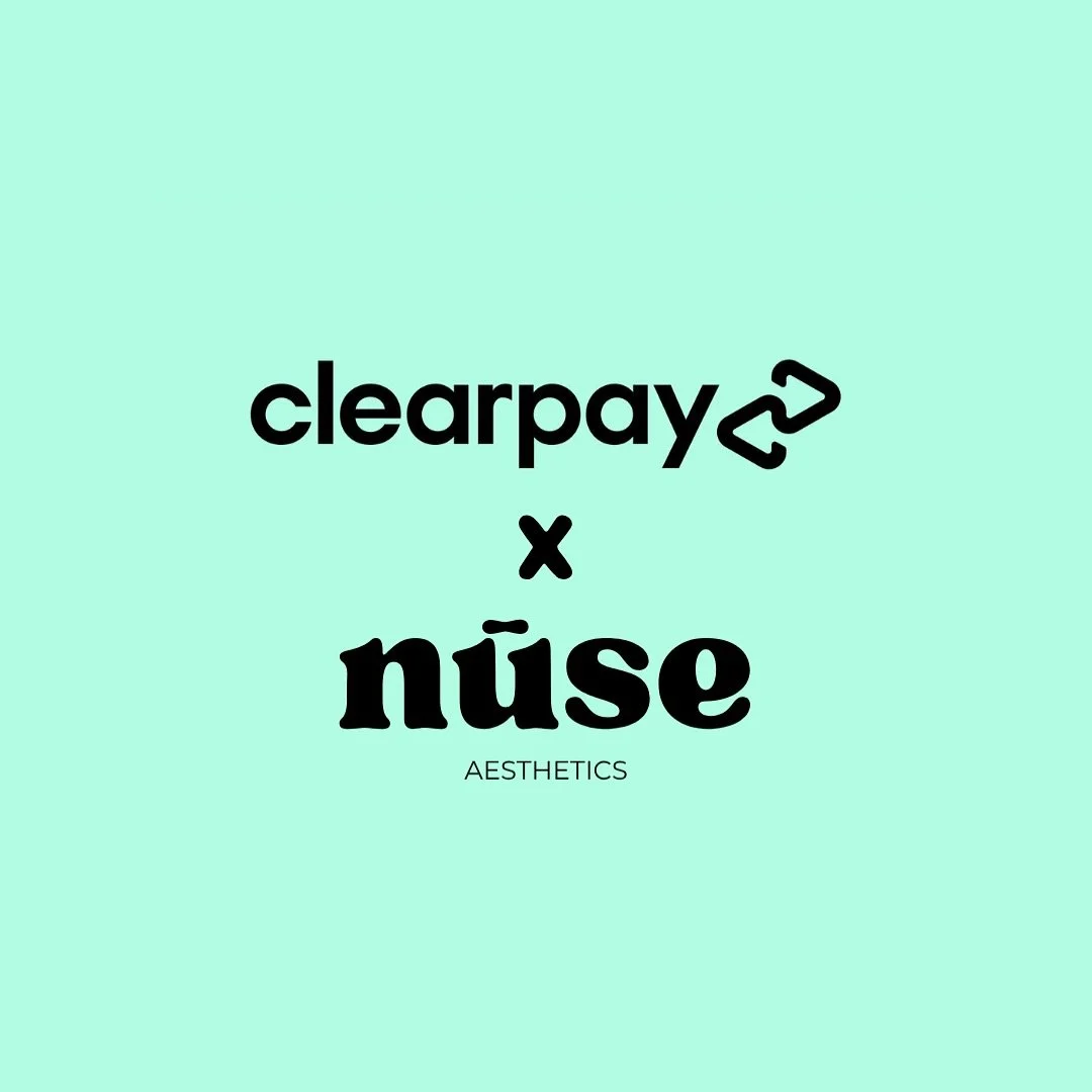 ✨ Exciting news ✨

You can now spread the cost of your favourite treatments with ClearPay 💳

Available on all bookings at Nūse Aesthetics.

Because beauty should feel good inside and out 💕

📩 DM to book your appointment or packages today!

#nuseae